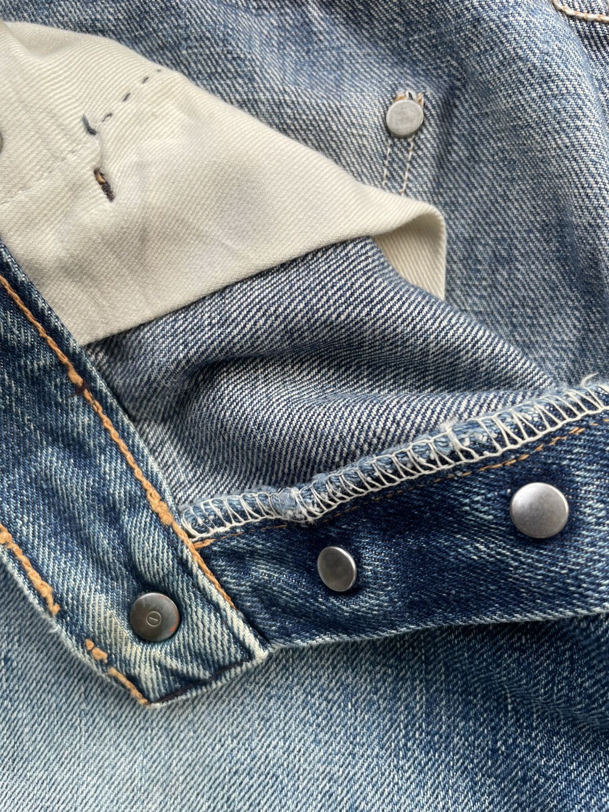 Wrangler Vintage Wrangler Blue Bell Selvedge Denim Size US 33 - 20 Thumbnail