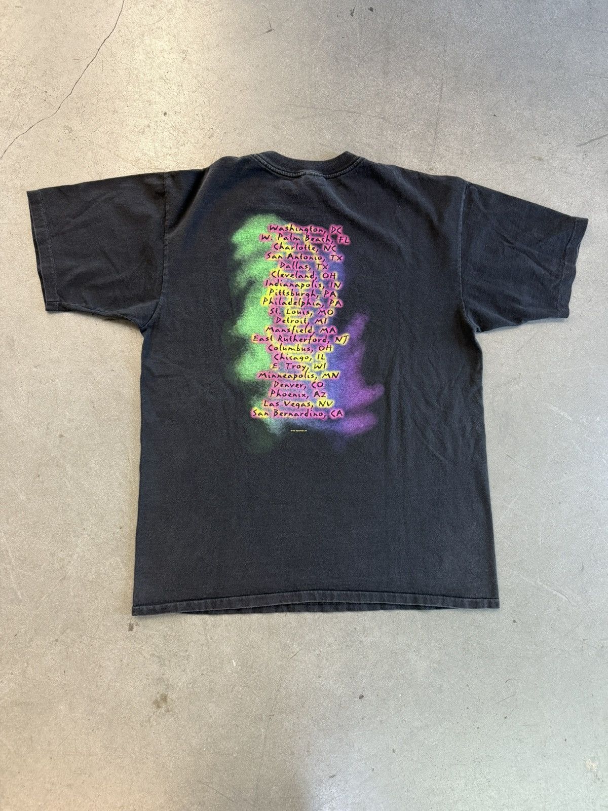 Other ‘90s Vintage Ozzfest Ozzy Osbourne Distressed Rock Tee Size US XL / EU 56 / 4 - 2 Thumbnail