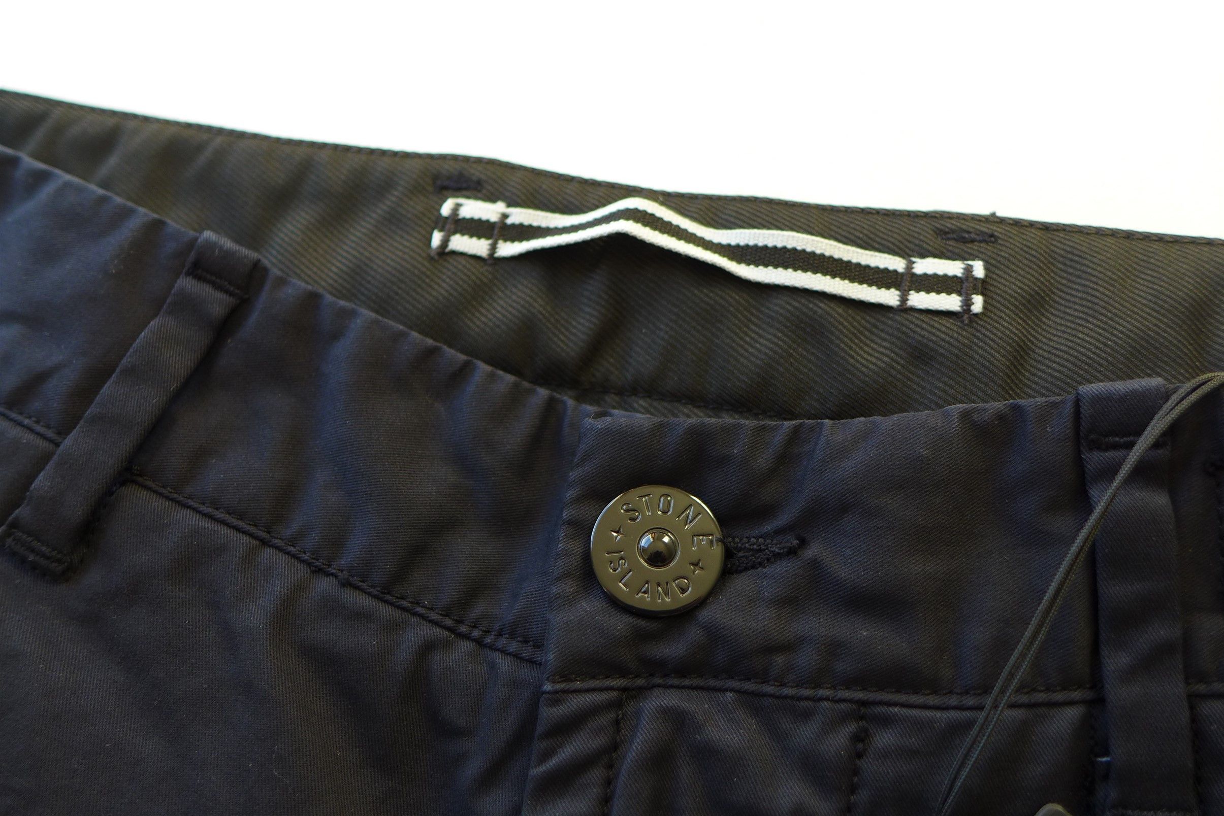 Stone Island Stone Island Trousers - Navy Cotton - 32" Waist Size US 30 / EU 46 - 8 Thumbnail