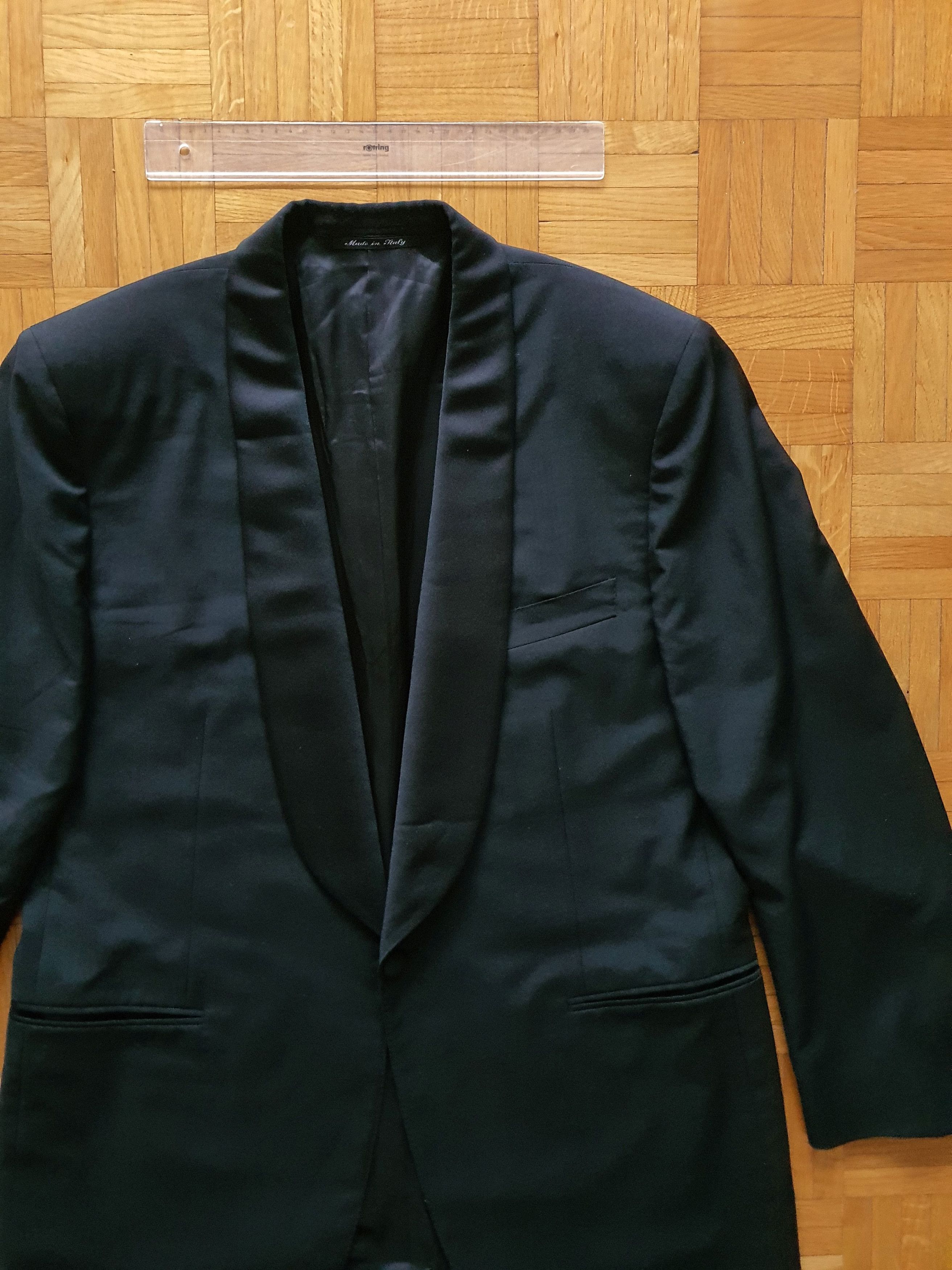 Canali Vintage Tux Tuxedo Dinner Jacket (Black Tie) - Sz EU 52 Size 42R - 3 Thumbnail