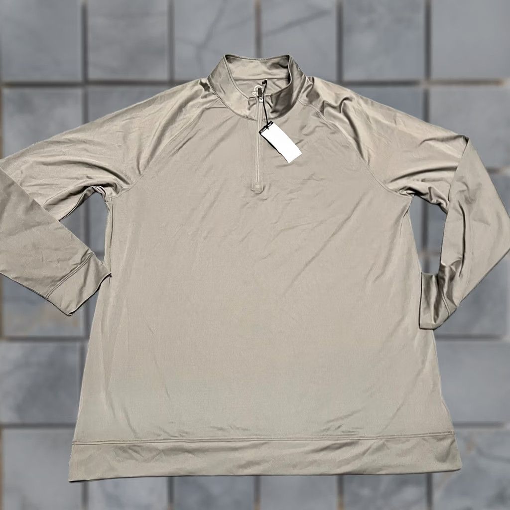 Vintage Southern Seam Shirt Mens XL Gray Quarter Zip Golf Performance Long Sleeve Shirt Size US XL / EU 56 / 4 - 1 Thumbnail