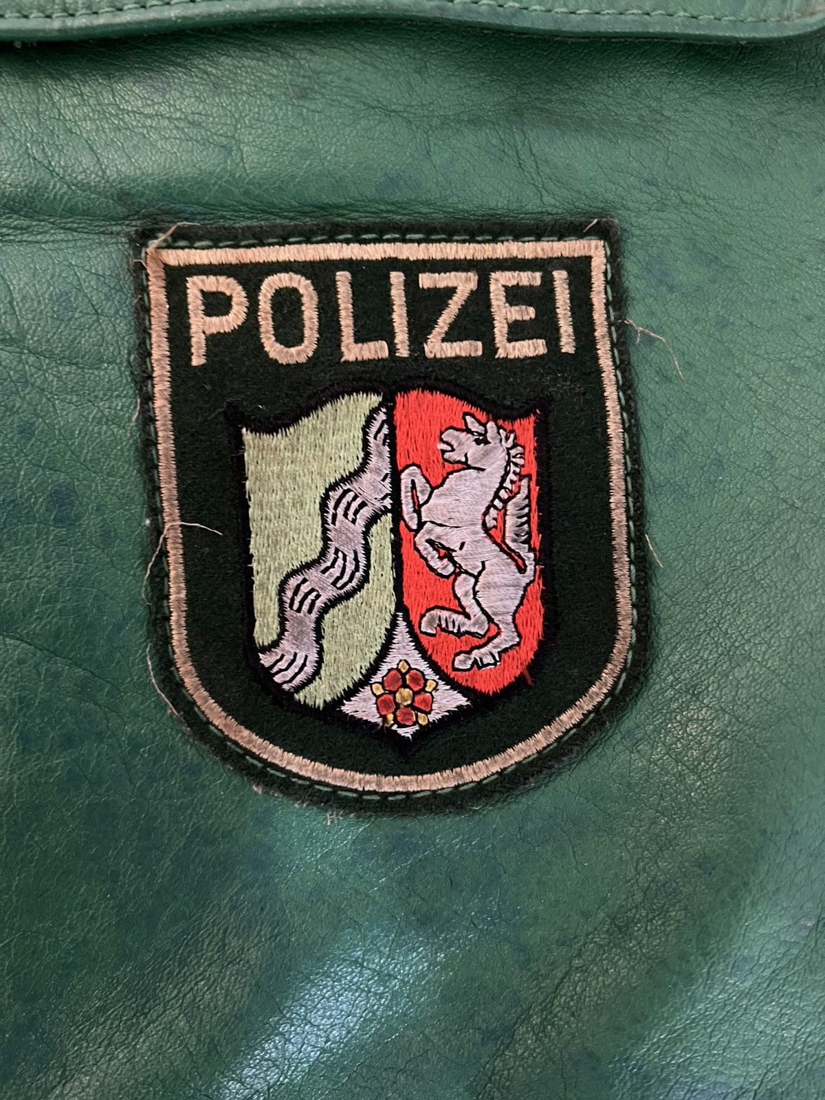 Vintage Vintage German Police Leather Jacket and Pants size M Size US M / EU 48-50 / 2 - 6 Thumbnail