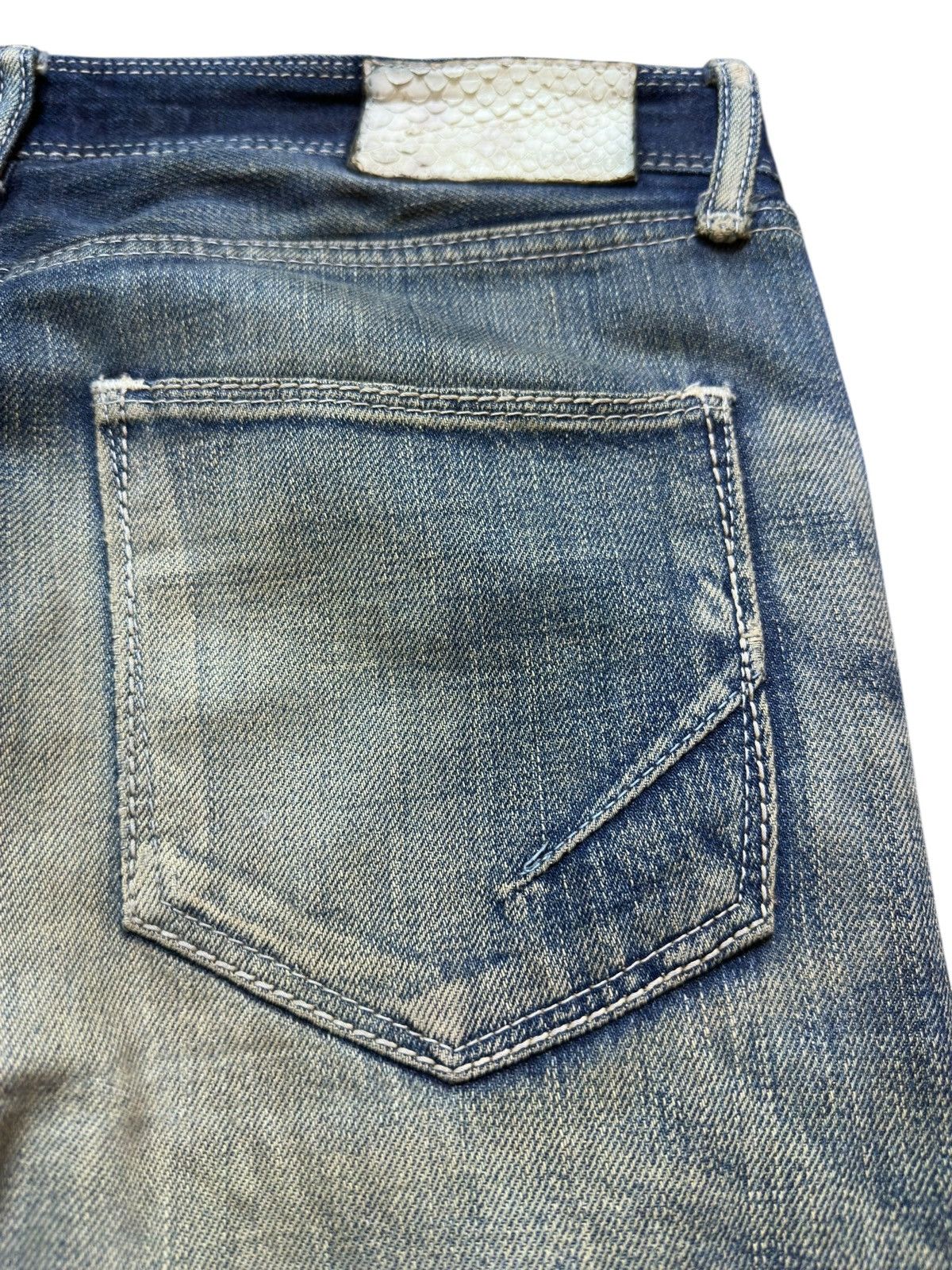 GOSTAR DE FUGA Vintage Gostar Defuga SelvedgeCurve Leg Mudwash Denim Size US 31 - 9 Thumbnail