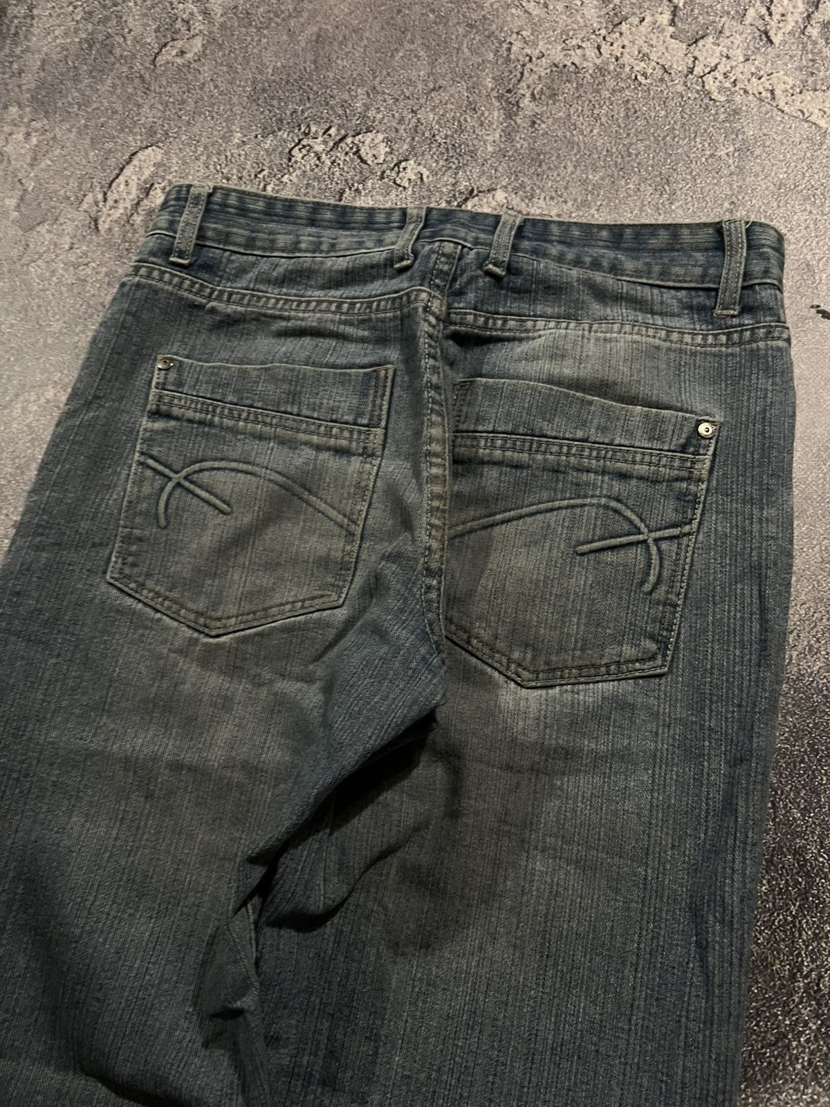Vintage Baggy Archive Swag Jeans / Hysteric Glamour Style Y2K Size US 32 / EU 48 - 2 Thumbnail