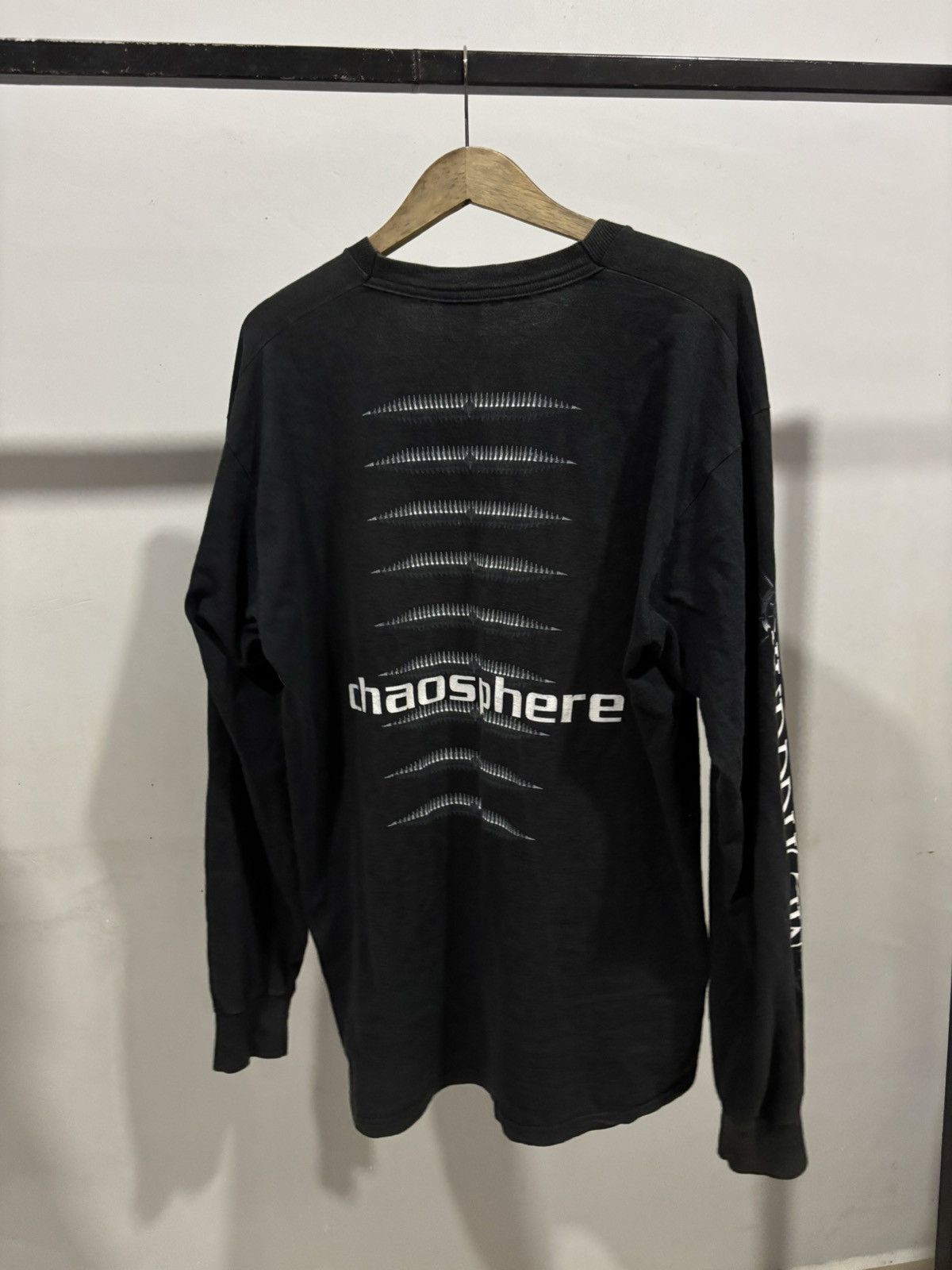 Band Tees VINTAGE MESHUGGAH CHAOSPHERE LONG SLEEVE RARE SHIRT Size US XL / EU 56 / 4 - 2 Thumbnail