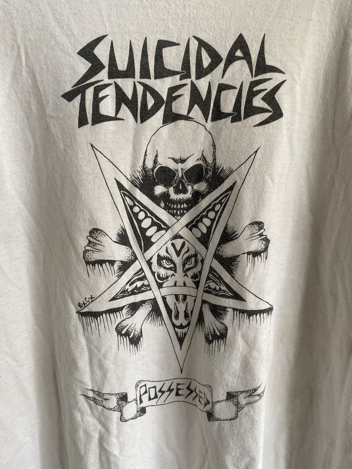 Band Tees Raglan Champion X Suicidal Tendencies Size US XXL / EU 58 / 5 - 2 Thumbnail