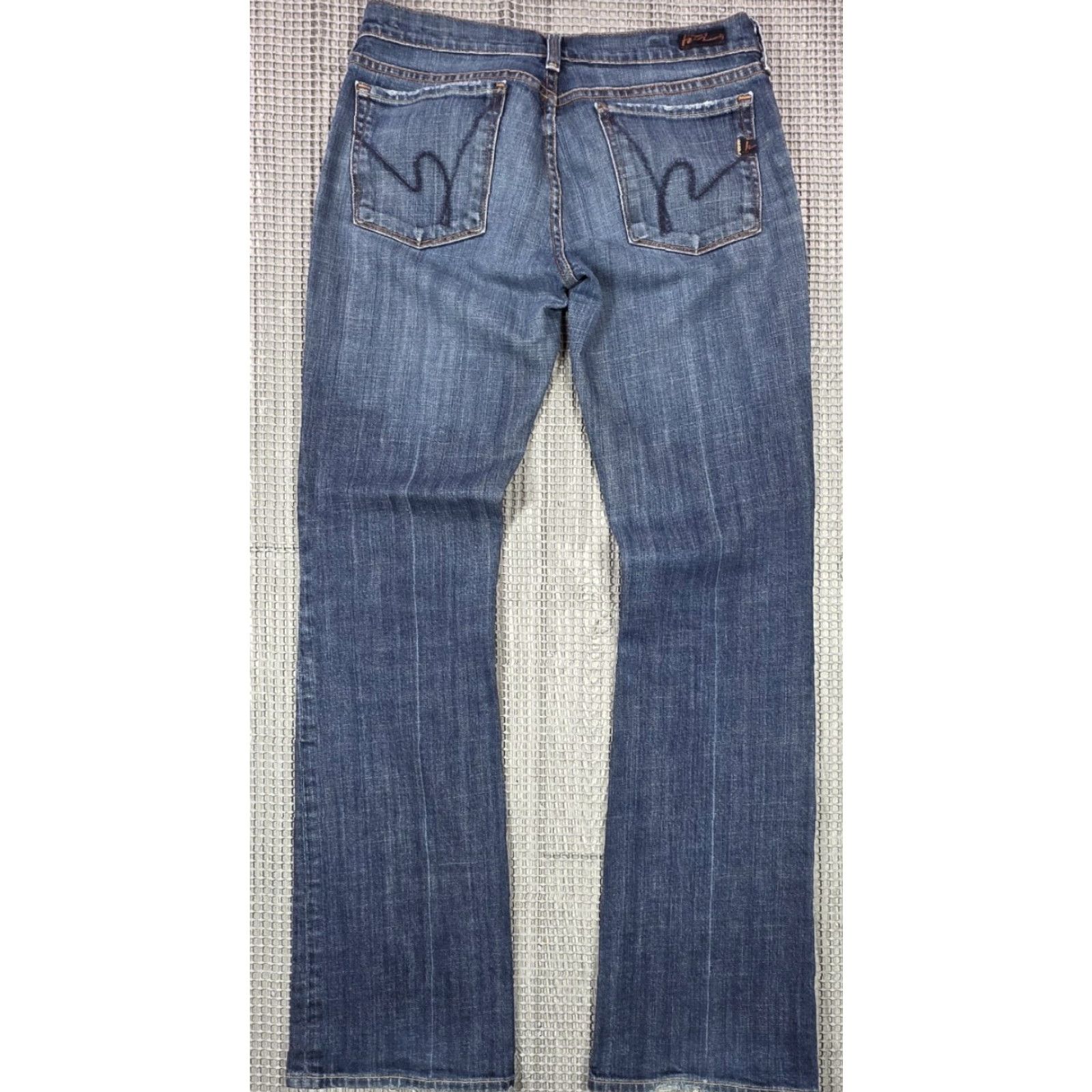 Citizens Of Humanity Citizen Of Humanity Kelly 001 Jeans Women Sz 30 Low Waist Bootcut Blue USA 32x33 Size 30" / US 8 / IT 44 - 2 Thumbnail