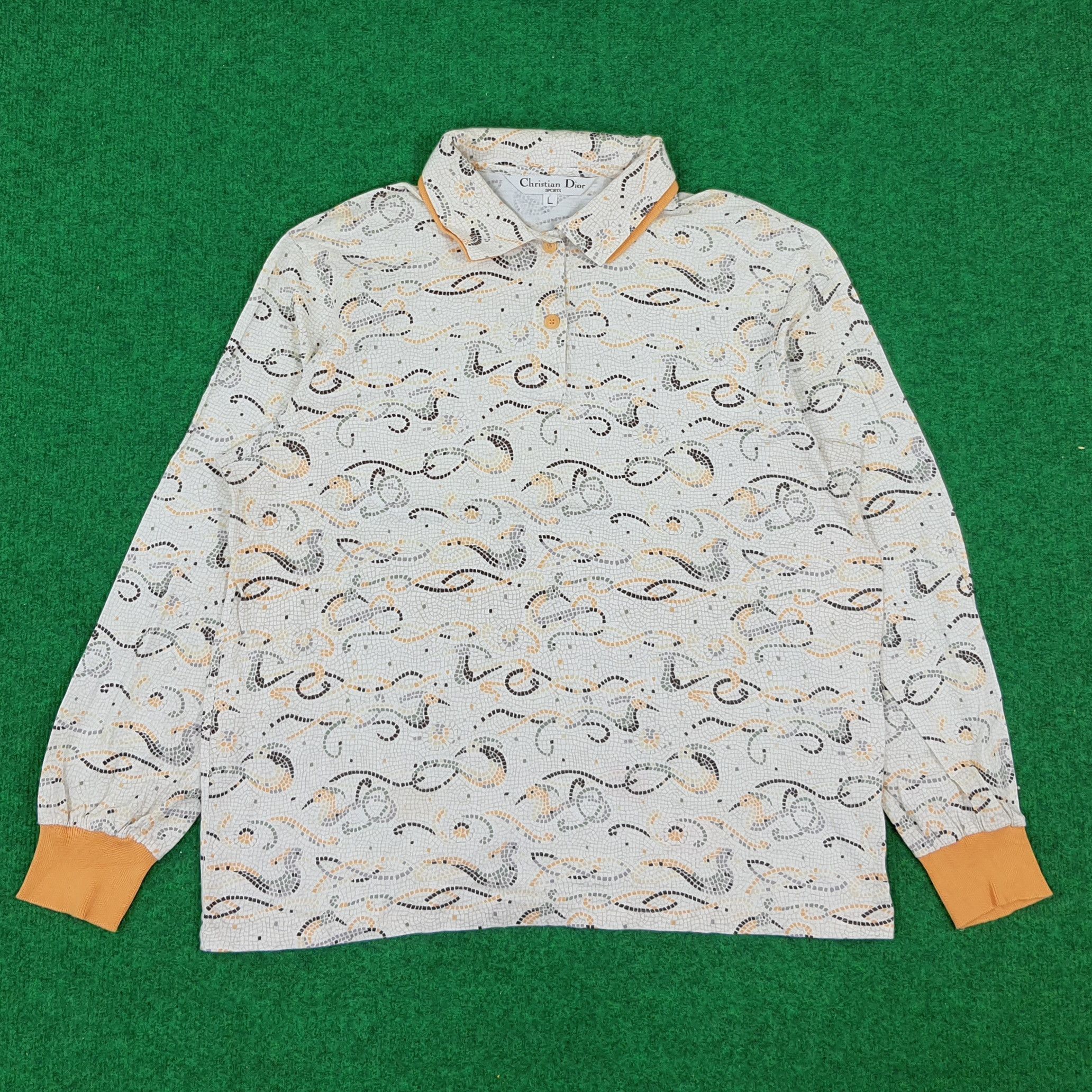 Christian Dior Monsieur × Designer × Vintage Vintage Christian Dior Sports Polo Shirt Size M / US 6-8 / IT 42-44 - 1 Thumbnail