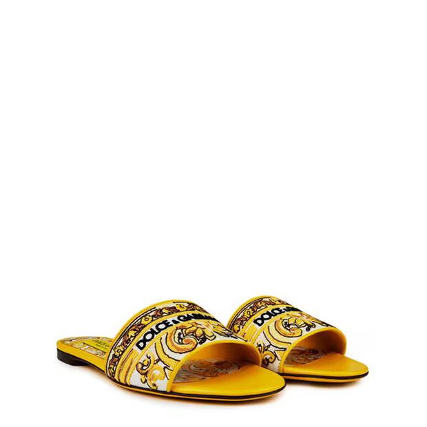 Dolce & Gabbana o1g2r1mq1024 Sliders in Multicolor Size US 9 / IT 39 - 3 Thumbnail