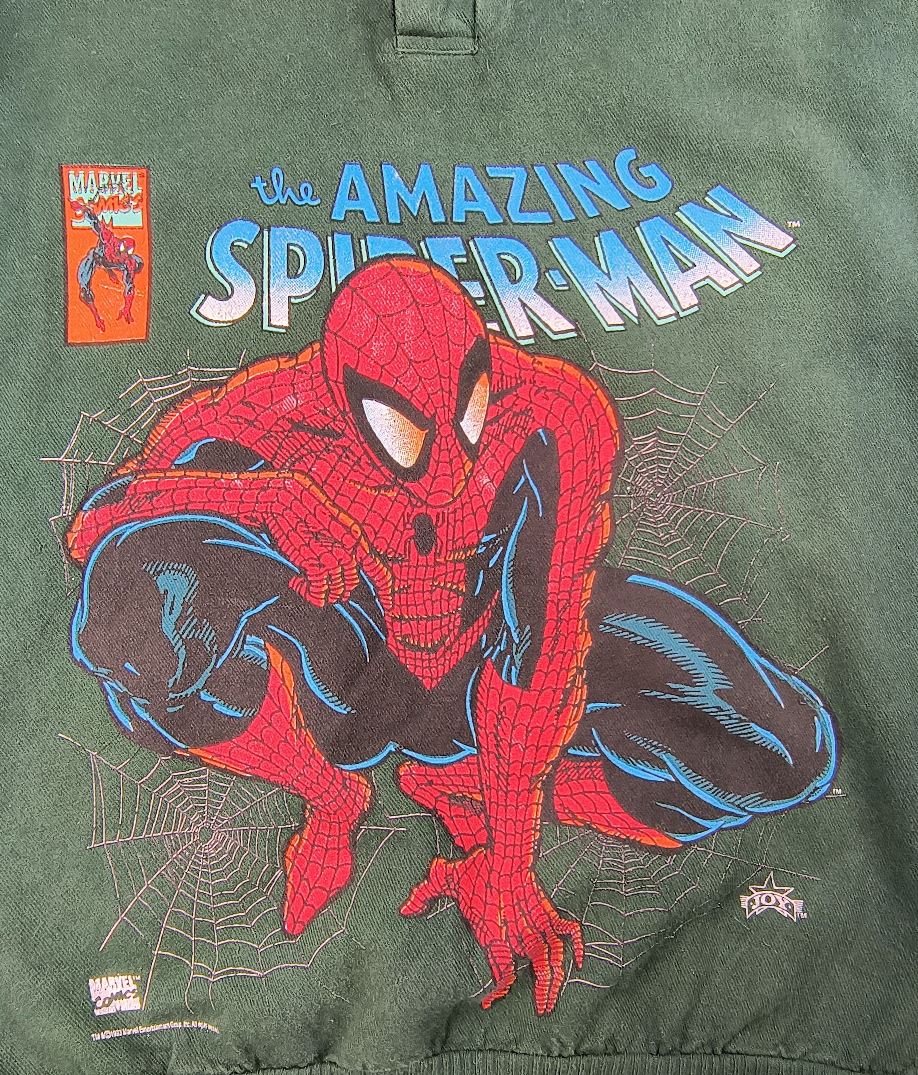 Vintage The amazing Spiderman 1993 polo rugby