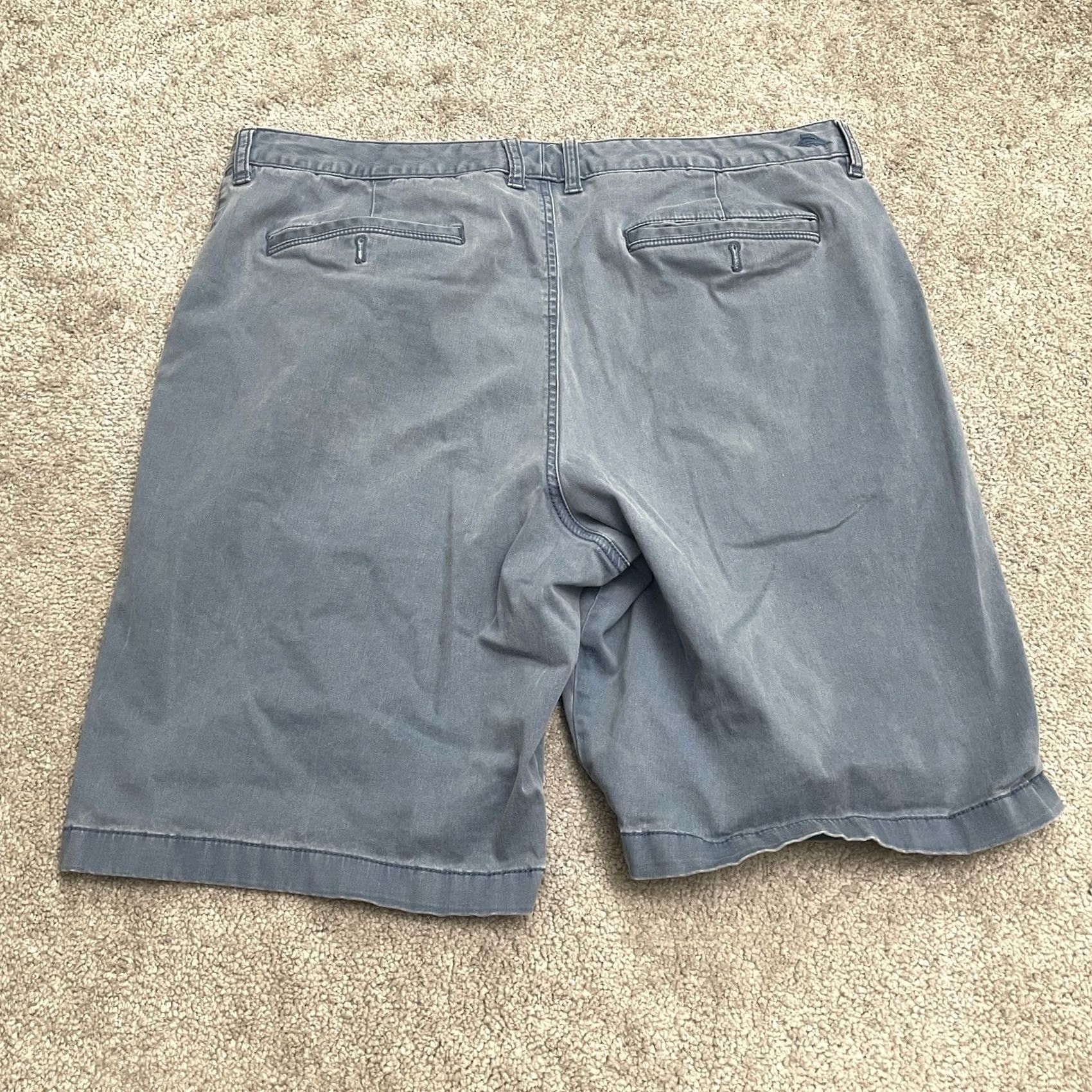 Tommy Bahama Tommy Bahama Chino Shorts Mens 36 Blue Pockets Cotton Blend Casual Outdoor Size US 36 / EU 52 - 2 Thumbnail