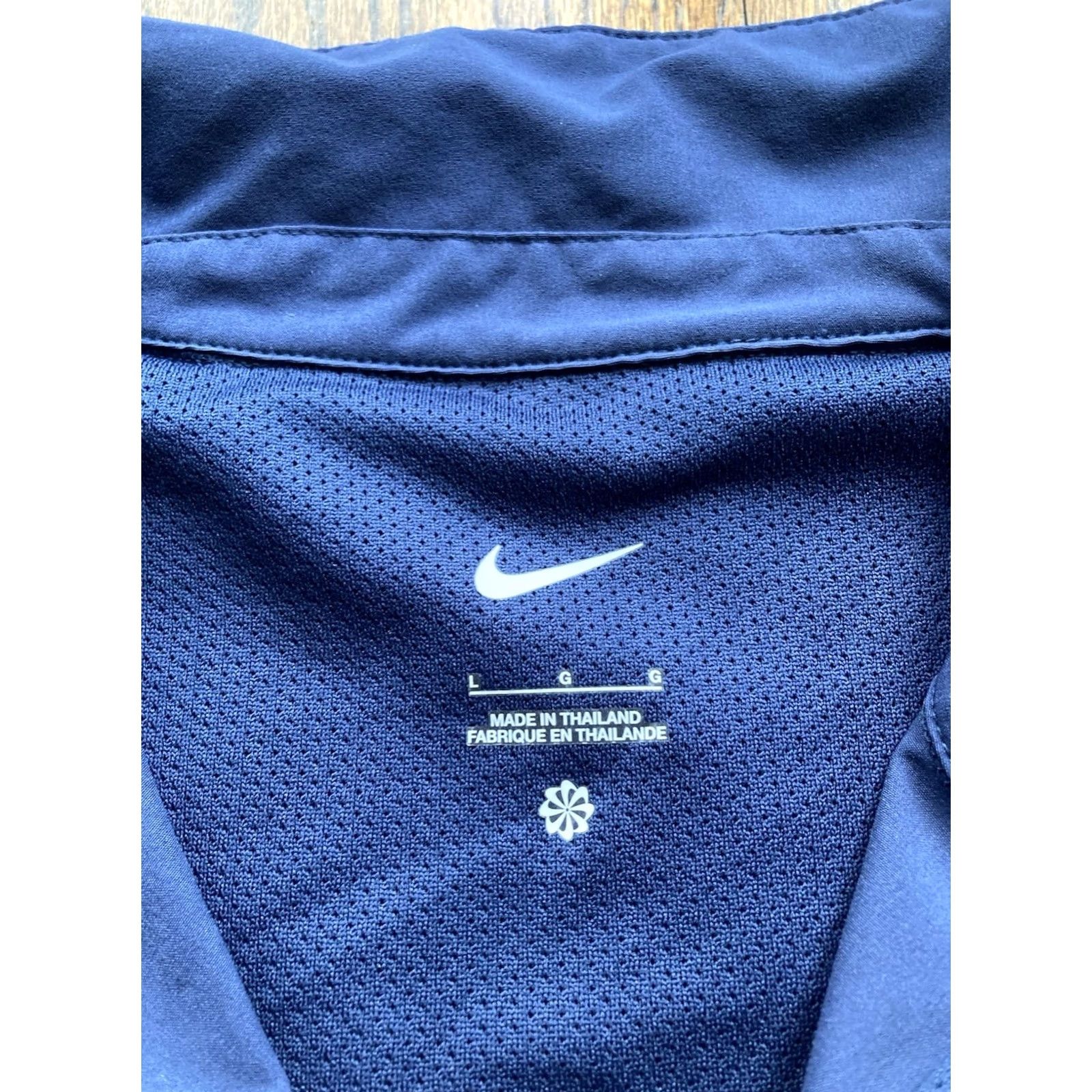 Nike Nike Jacket Mens Size Large Windbreaker Navy Blue Tech Samford Bulldogs Size US L / EU 52-54 / 3 - 3 Thumbnail