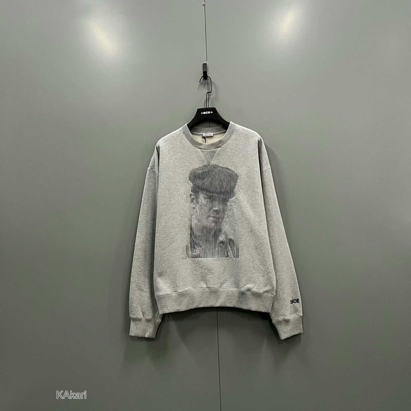 Dior Dior Gray Character Print Sweatshirt Size US S / EU 44-46 / 1 - 1 Preview