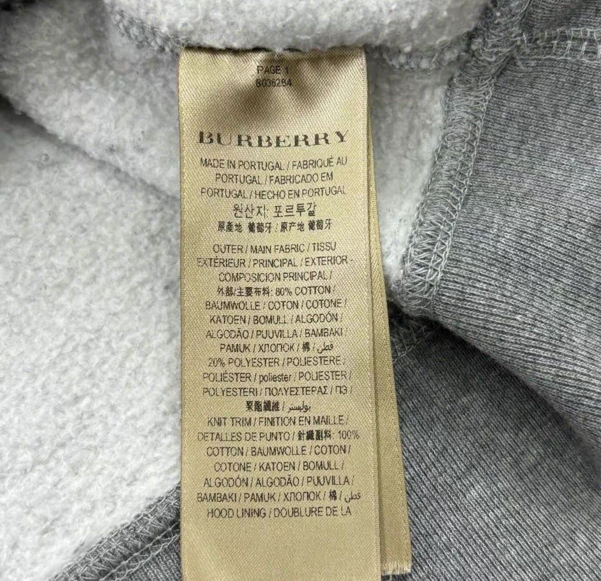 Burberry Burberry Burberry Embroidered Hoodie with Logo-2507 Size US XL / EU 56 / 4 - 5 Thumbnail
