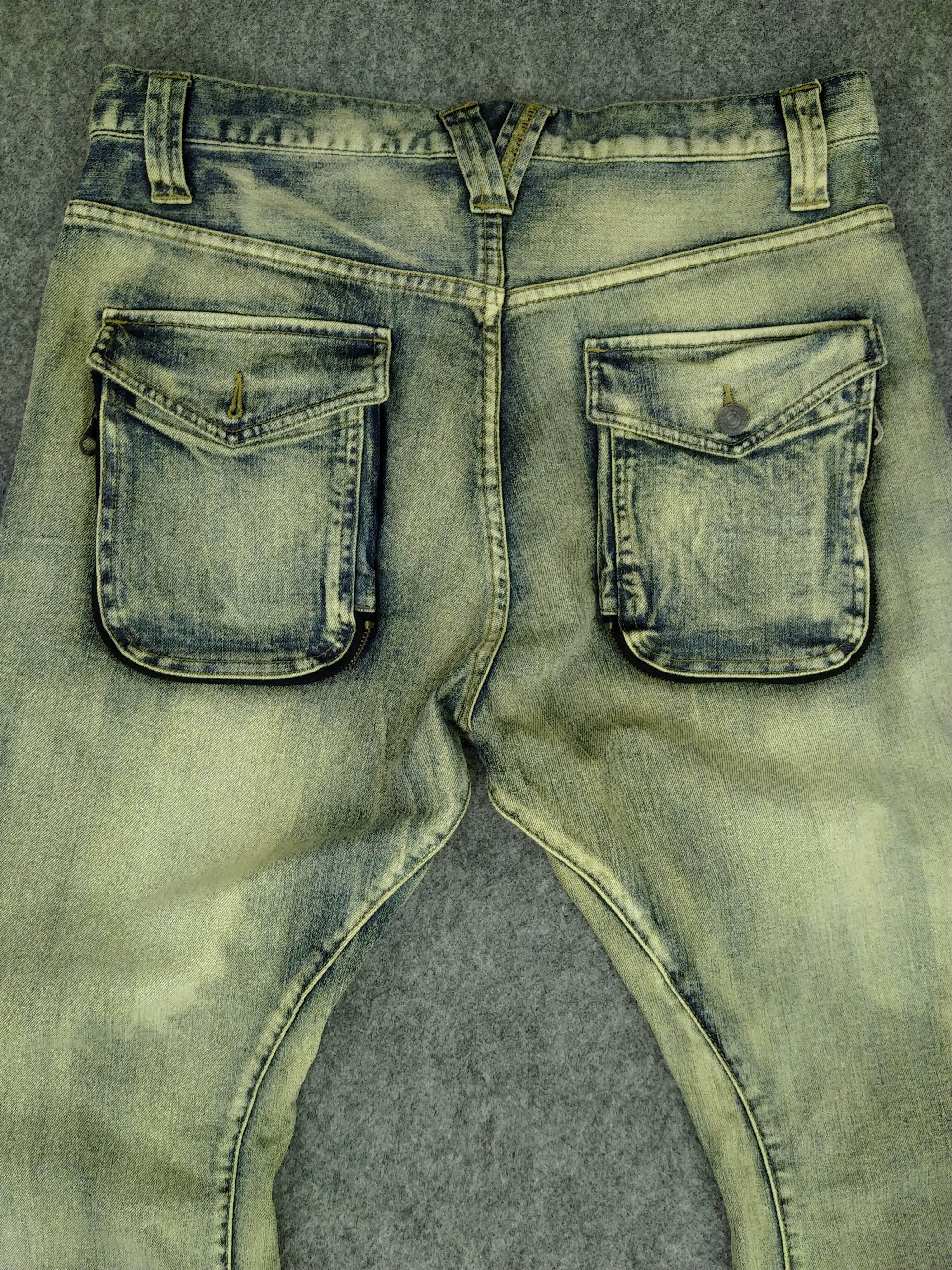 Kapital Vintage PPFM Rare KAPITAL STYLE Denim 33x31.5 -JN084 Size US 33 - 4 Thumbnail