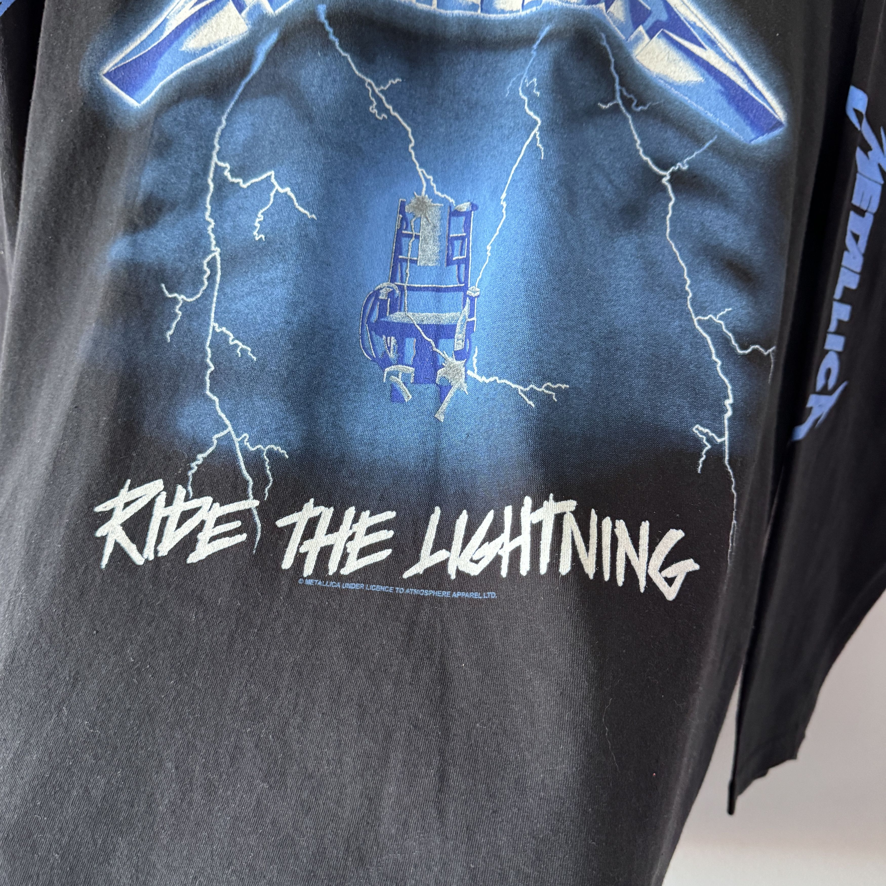 Metallica Vintage Metallica Long Sleeve Rock Band Tee Black Merch Size US L / EU 52-54 / 3 - 5 Thumbnail