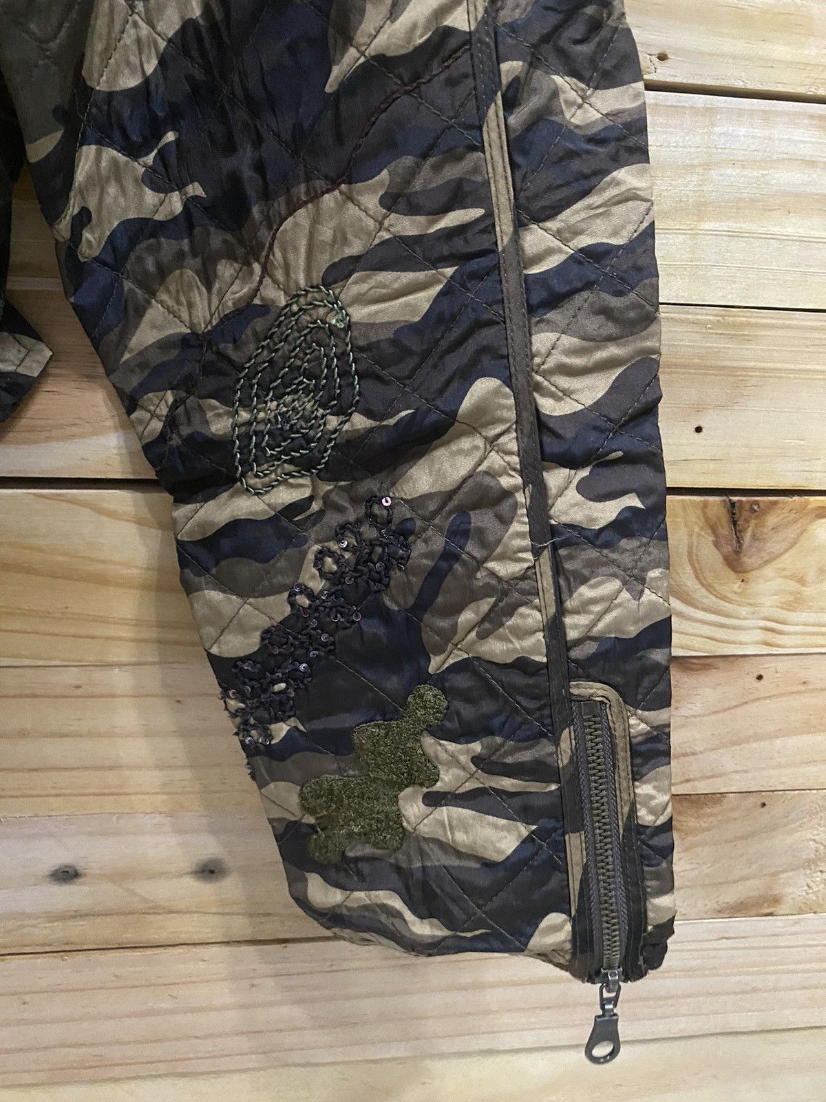 Japanese Brand Marina sports by marina rinaldi Camouflage jacket Size L / US 10 / IT 46 - 5 Thumbnail