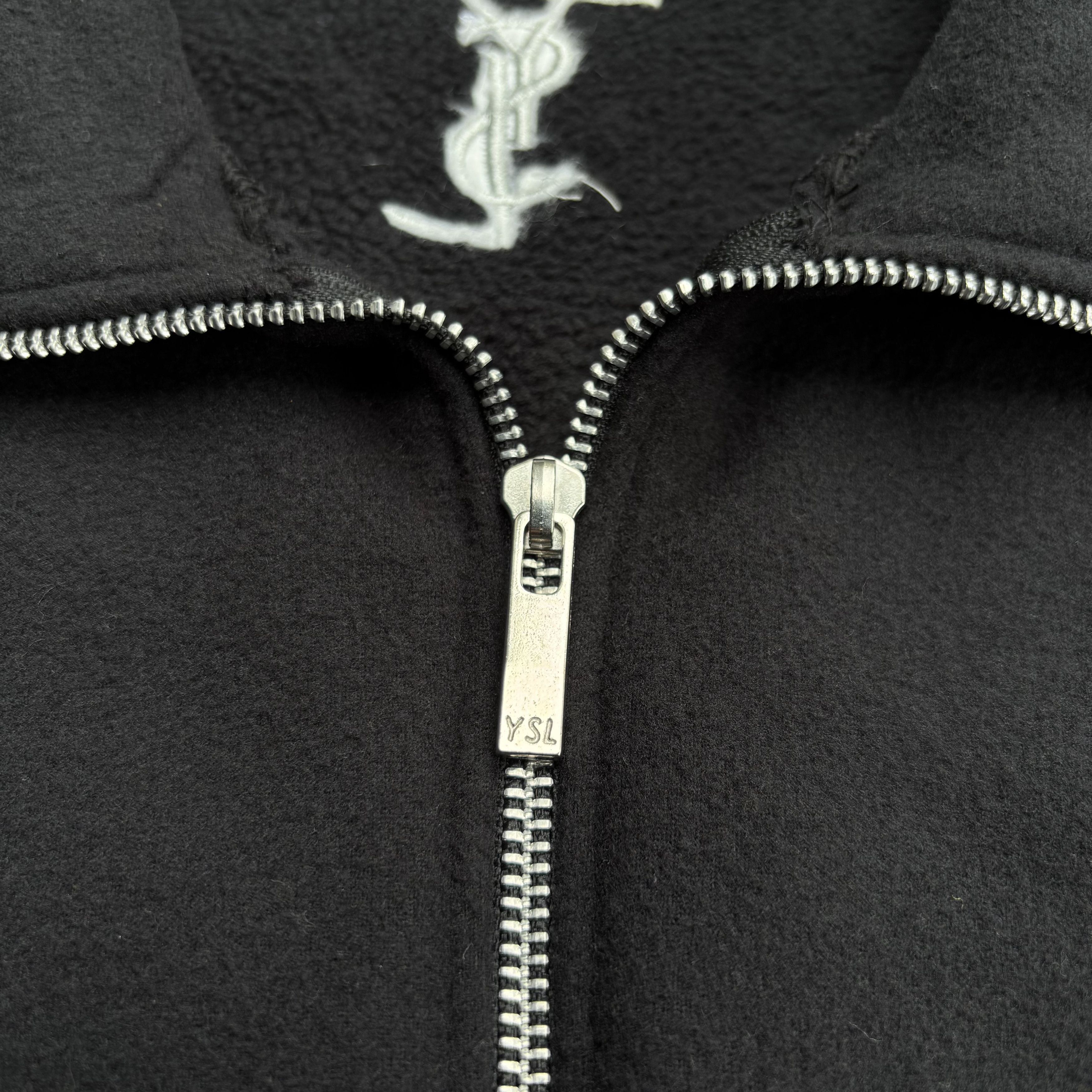Yves Saint Laurent Vintage Yves Saint Laurent Half Zip Jacket Size US L / EU 52-54 / 3 - 9 Thumbnail