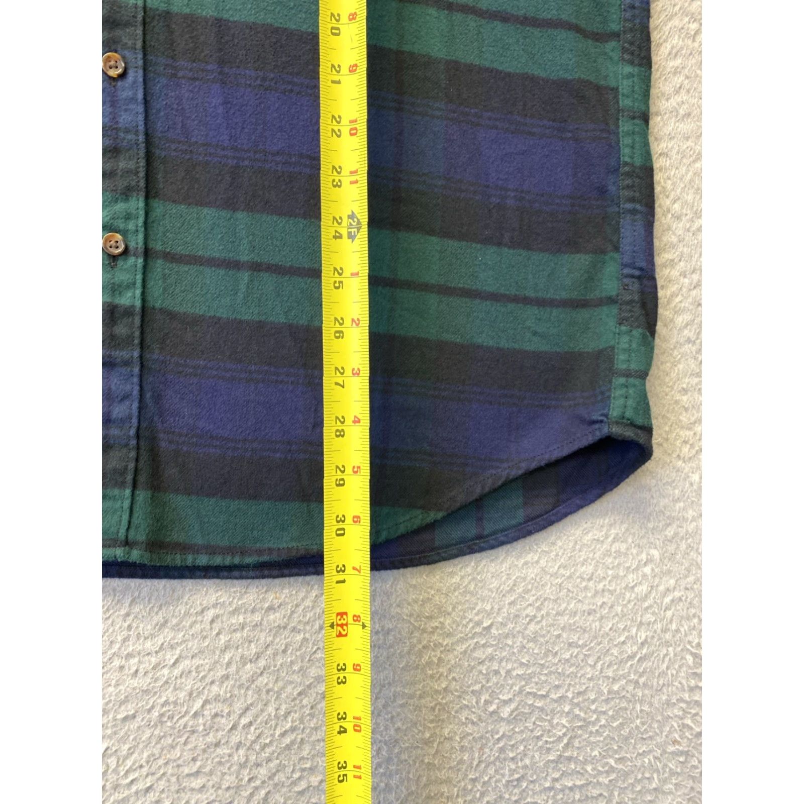 J.Crew J.Crew Slim Button-Down Shirt XL Men Plaid Green Blue Long Sleeve Button-Up Shirt Size US XL / EU 56 / 4 - 7 Thumbnail