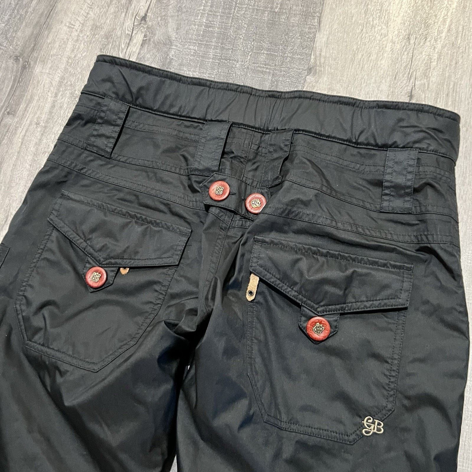 Oakley Oakley Snow Pants Black Ski Snowboard Bootcut Low Rise Size 32" / US 10 / IT 46 - 4 Thumbnail