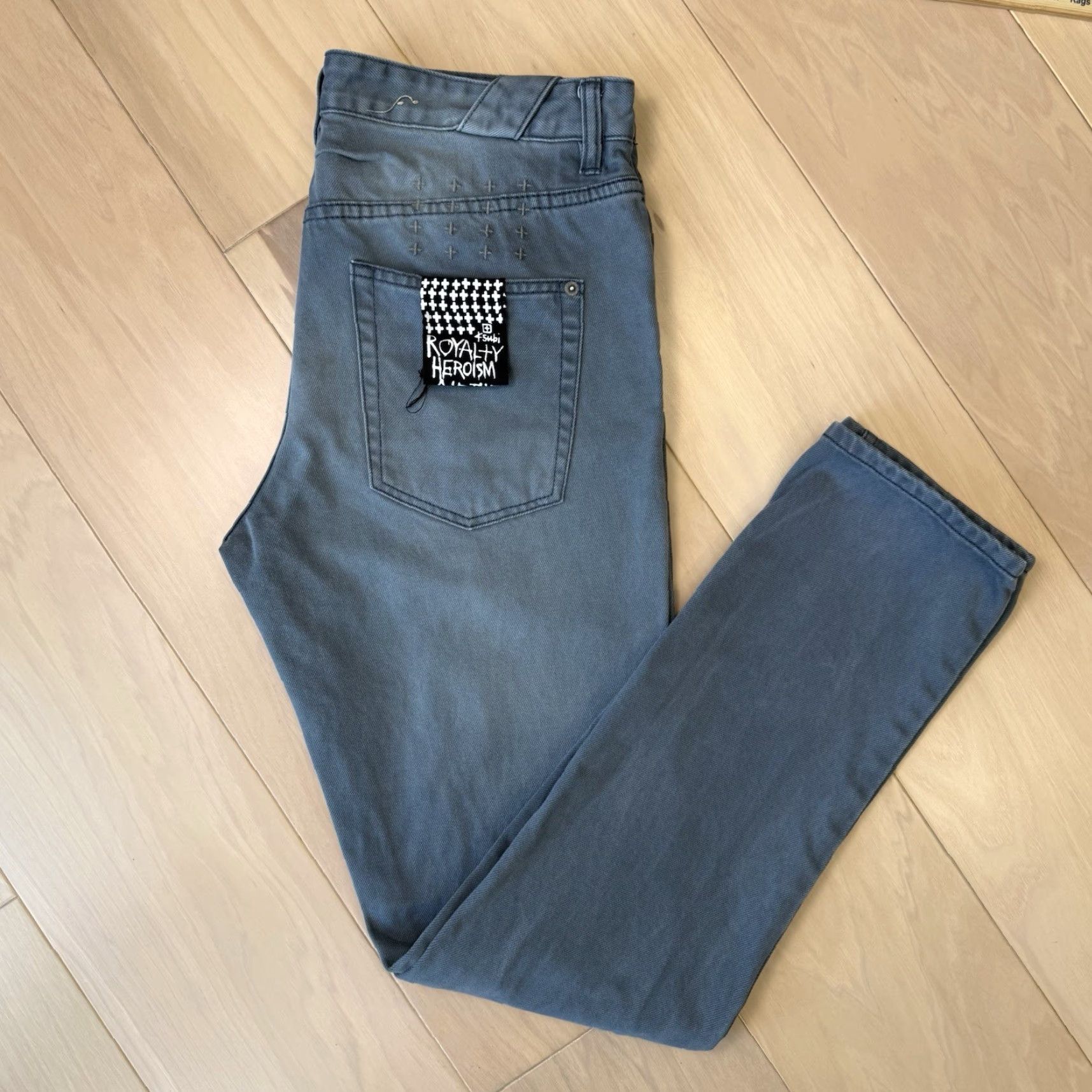 Ksubi Ksubi Jeans 34 Slim Taper Denim 5-Pocket Mens Blue Vintage No Size US 34 / EU 50 - 2 Thumbnail