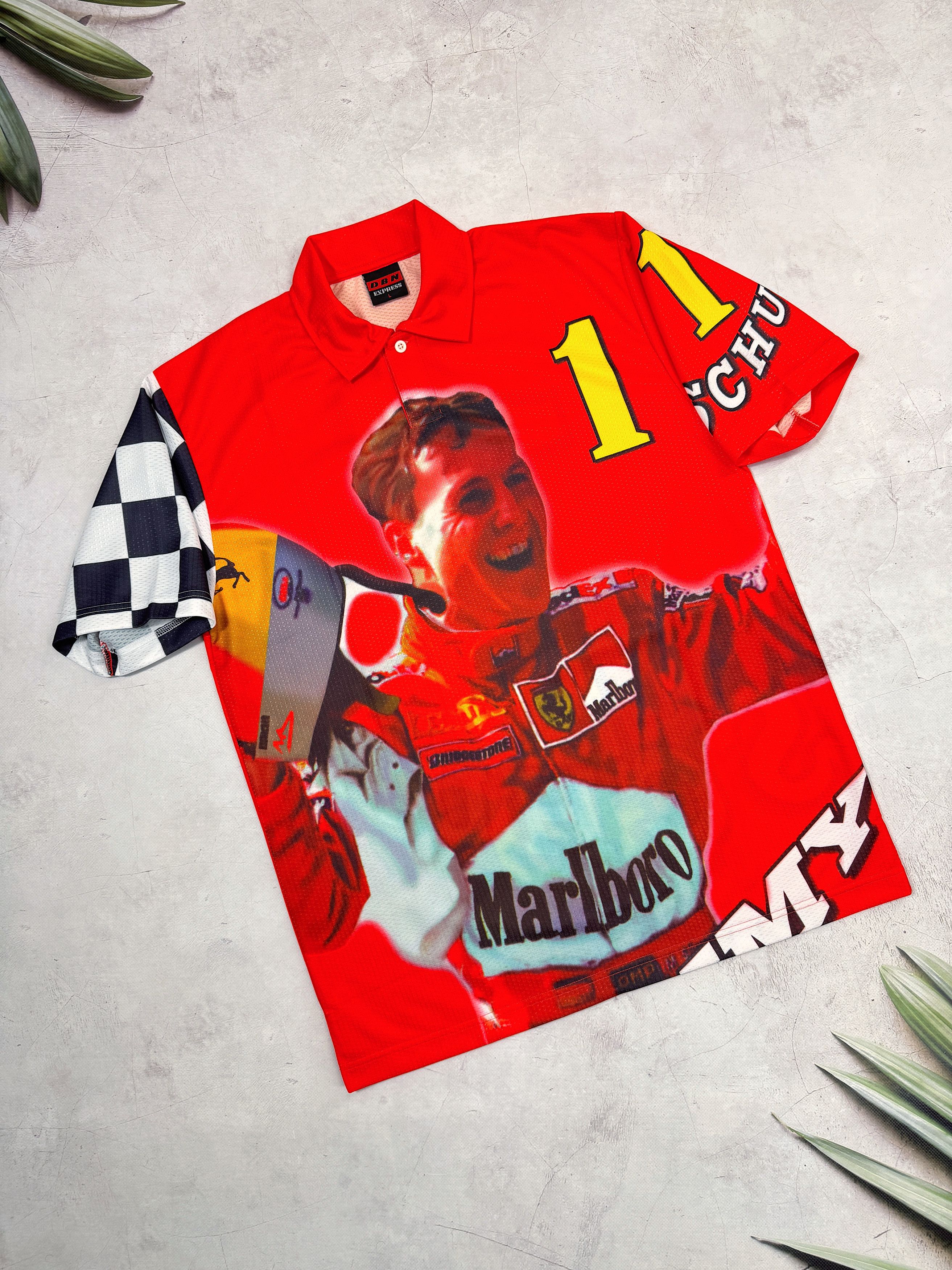Formula 1 × Vintage Vintage Schumacher T-Shirt Formula 1 Marlboro Size US M / EU 48-50 / 2 - 8 Thumbnail