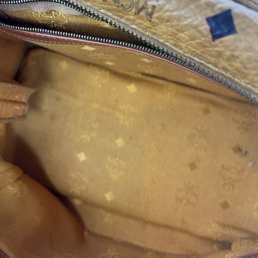 MCM MCM Monogrammed Boston Leather Bag Size ONE SIZE - 2 Thumbnail