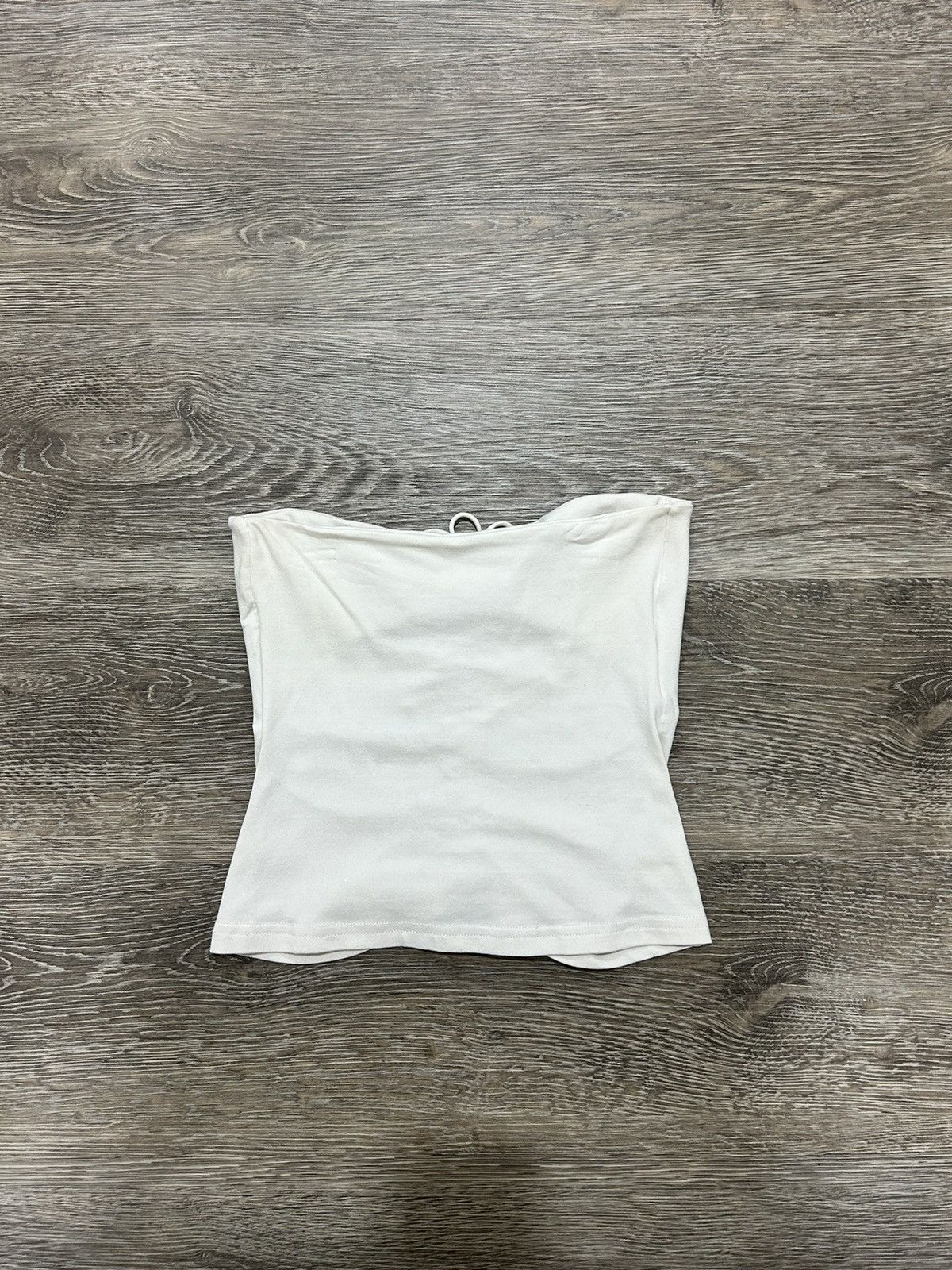 Susana Monaco Susana Monaco Gathered Front Halter Crop Top White/Sugar Size XS / US 0-2 / IT 36-38 - 10 Thumbnail