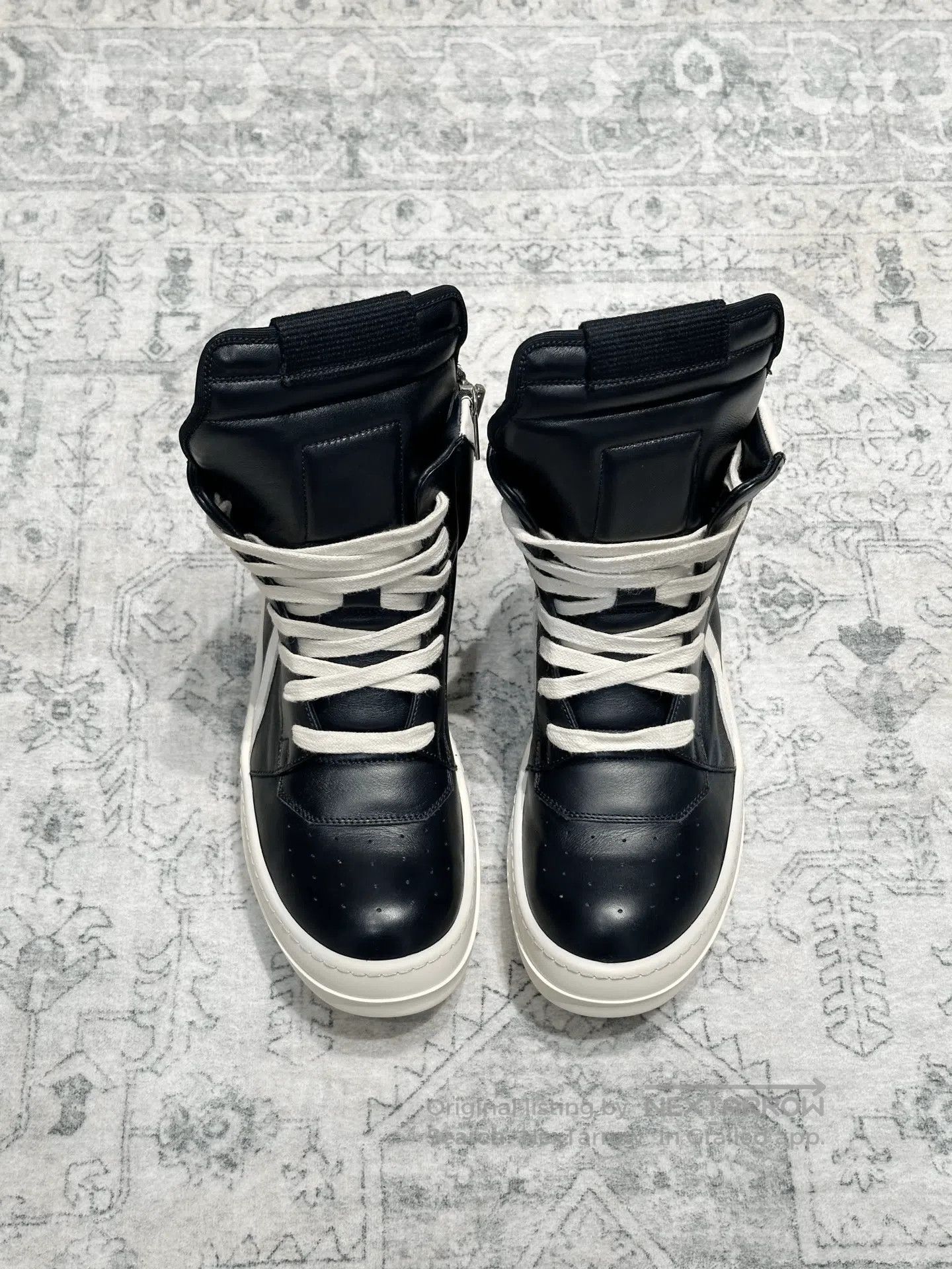 Rick Owens Classic Leather High-Top.