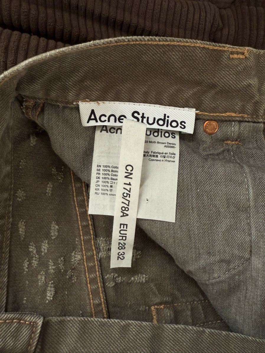 Acne Studios Acne Studios 2022 Moth Brown Jeans Size US 28 / EU 44 - 5 Thumbnail