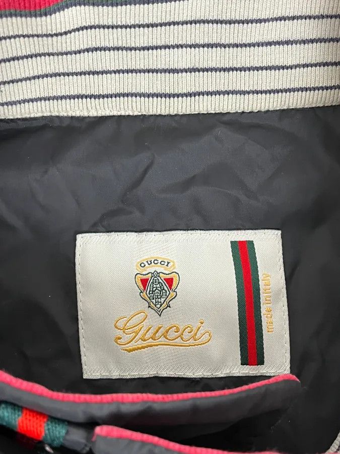 Gucci AW2007 Gucci Navy Multi Pockets Nylon Light Jacket by Frida Giannini Size US M / EU 48-50 / 2 - 10 Thumbnail