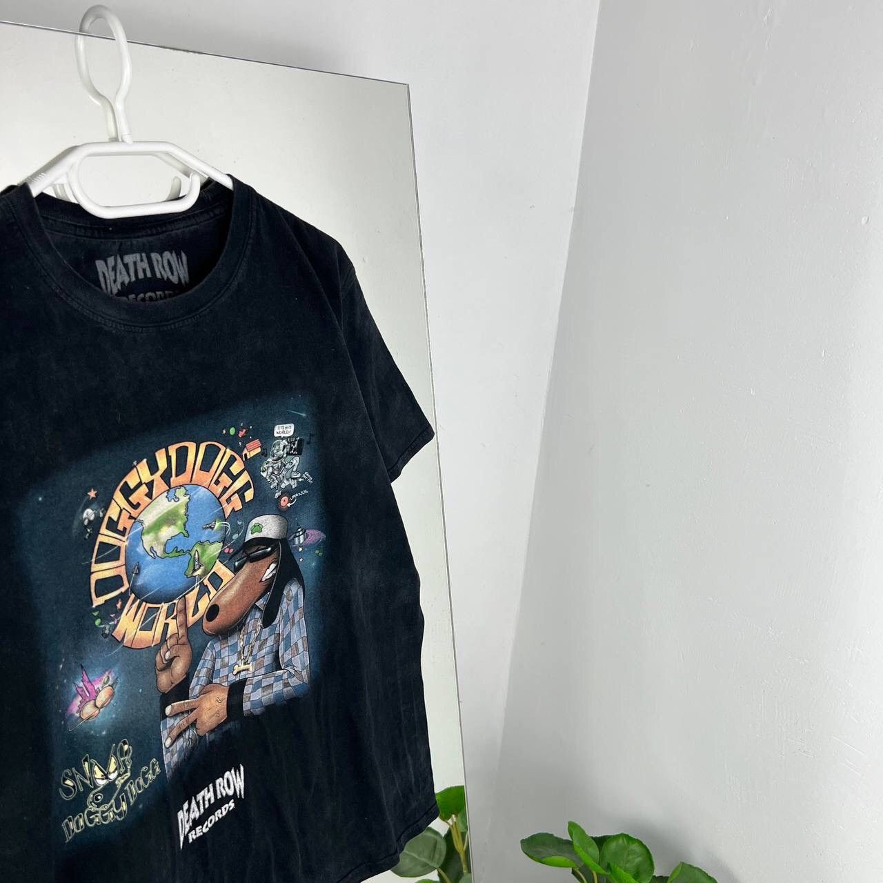Snoop Dogg Garment Dued Death Row Records Snoop Dogg Tee Crazzy T-shirt Size US M / EU 48-50 / 2 - 2 Thumbnail
