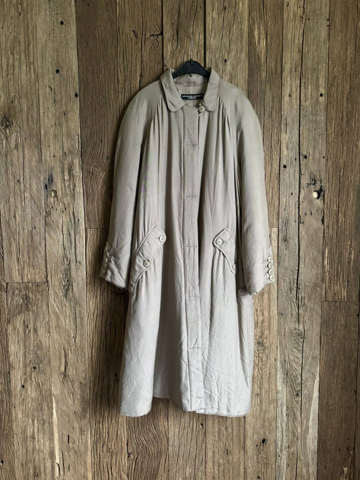 Archive 80s Katharine Hamnett London Long Coat