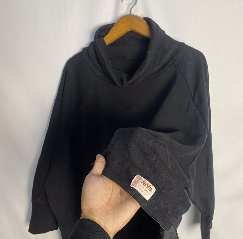 Japanese Brand Java Sweatshirt Ponco Design Vintage Issey Japan Size US L / EU 52-54 / 3 - 2 Thumbnail