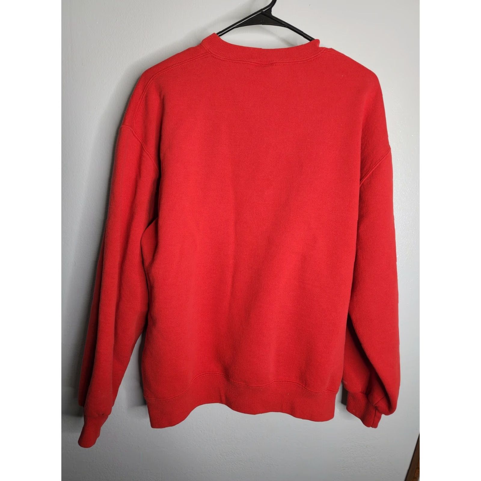 Russell Athletic VINTAGE Russell Athletic Crewneck Sweatshirt Mens L Red Embroidered 90s Retro Streetwear Size US L / EU 52-54 / 3 - 2 Thumbnail
