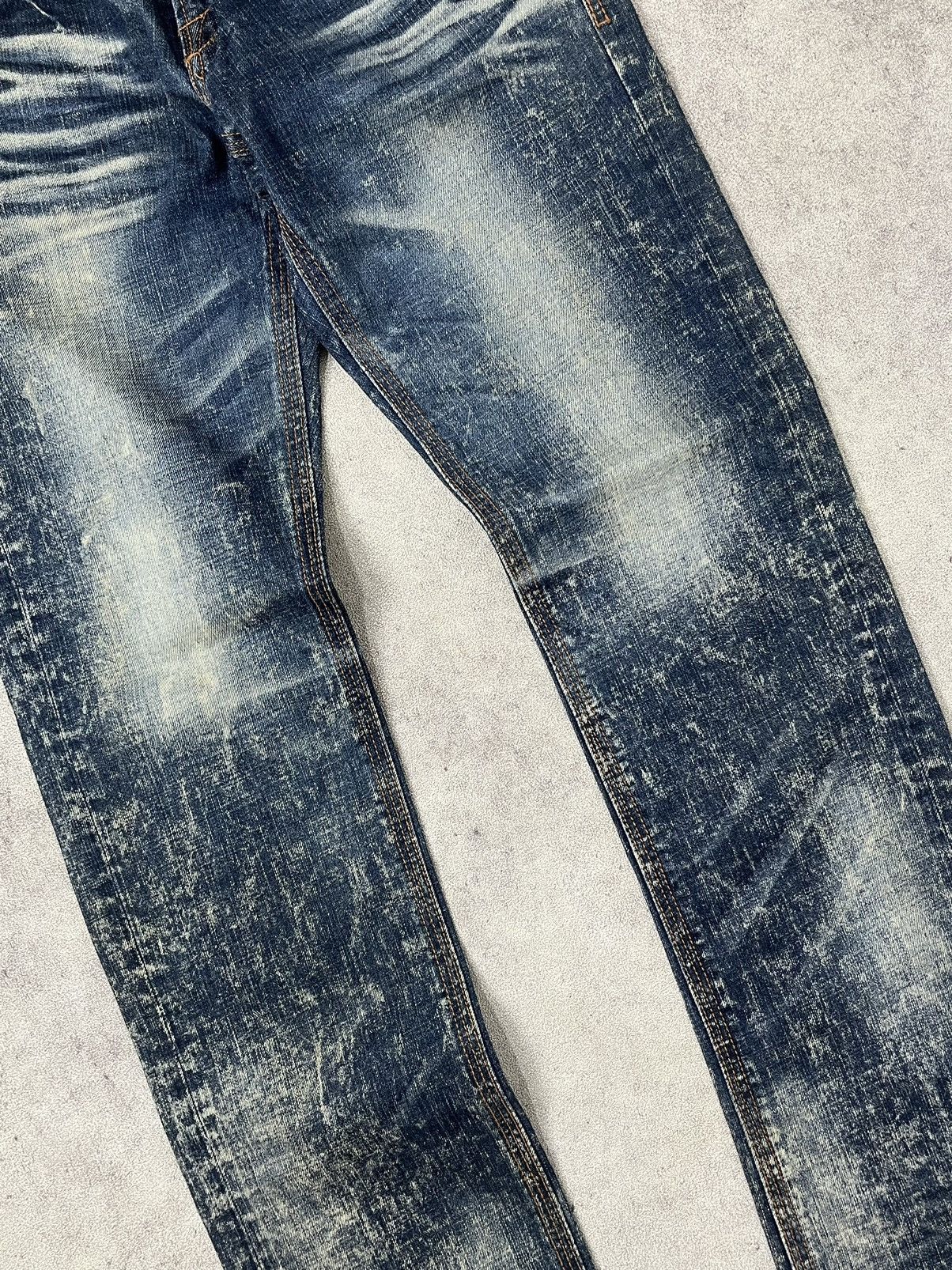 Hysteric Glamour JAMBANGEE straight fit faded acid jeans Size US 33 - 4 Thumbnail