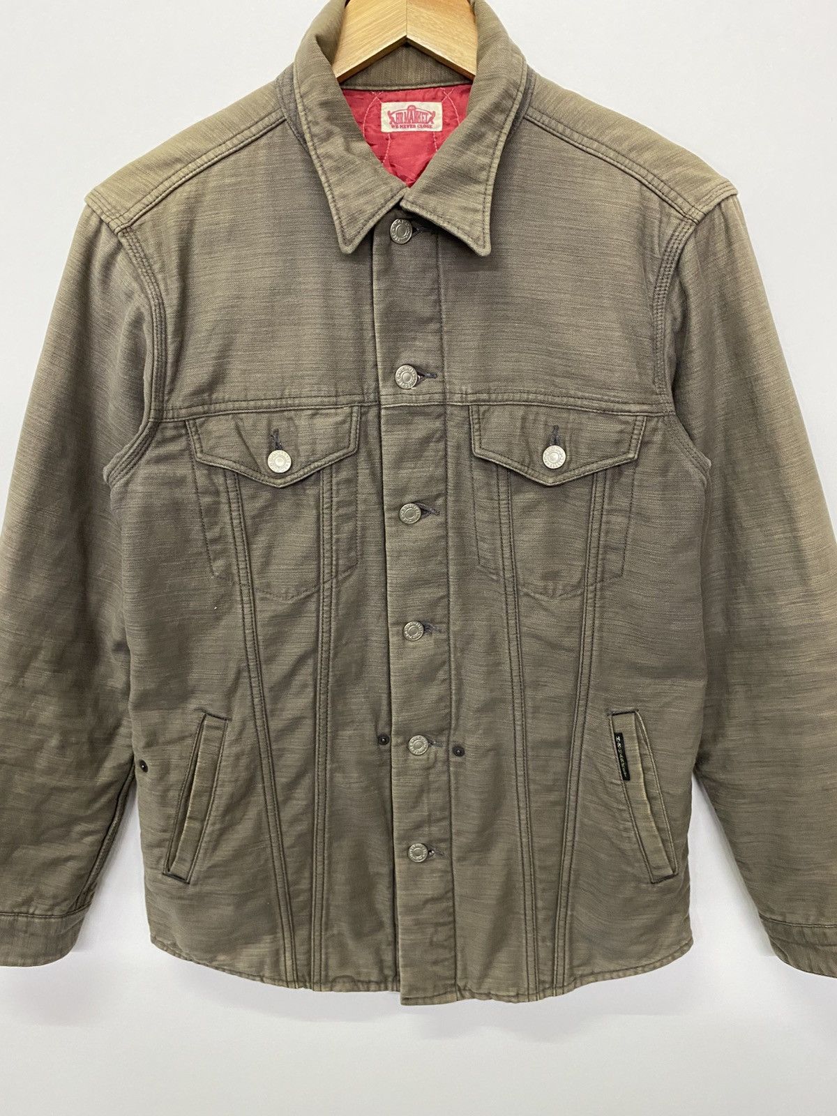 Japanese Brand Sun Faded HR Market Button Jacket Size US S / EU 44-46 / 1 - 9 Thumbnail