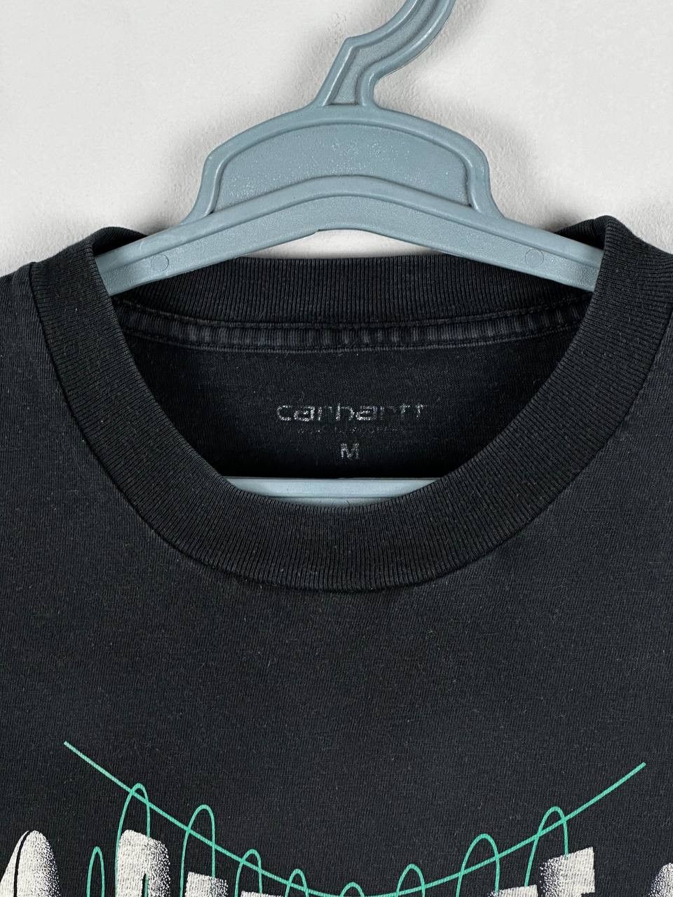 Carhartt Carhartt WIP T-Shirt Big Wave Script Logo Streetwear Size US S / EU 44-46 / 1 - 4 Thumbnail