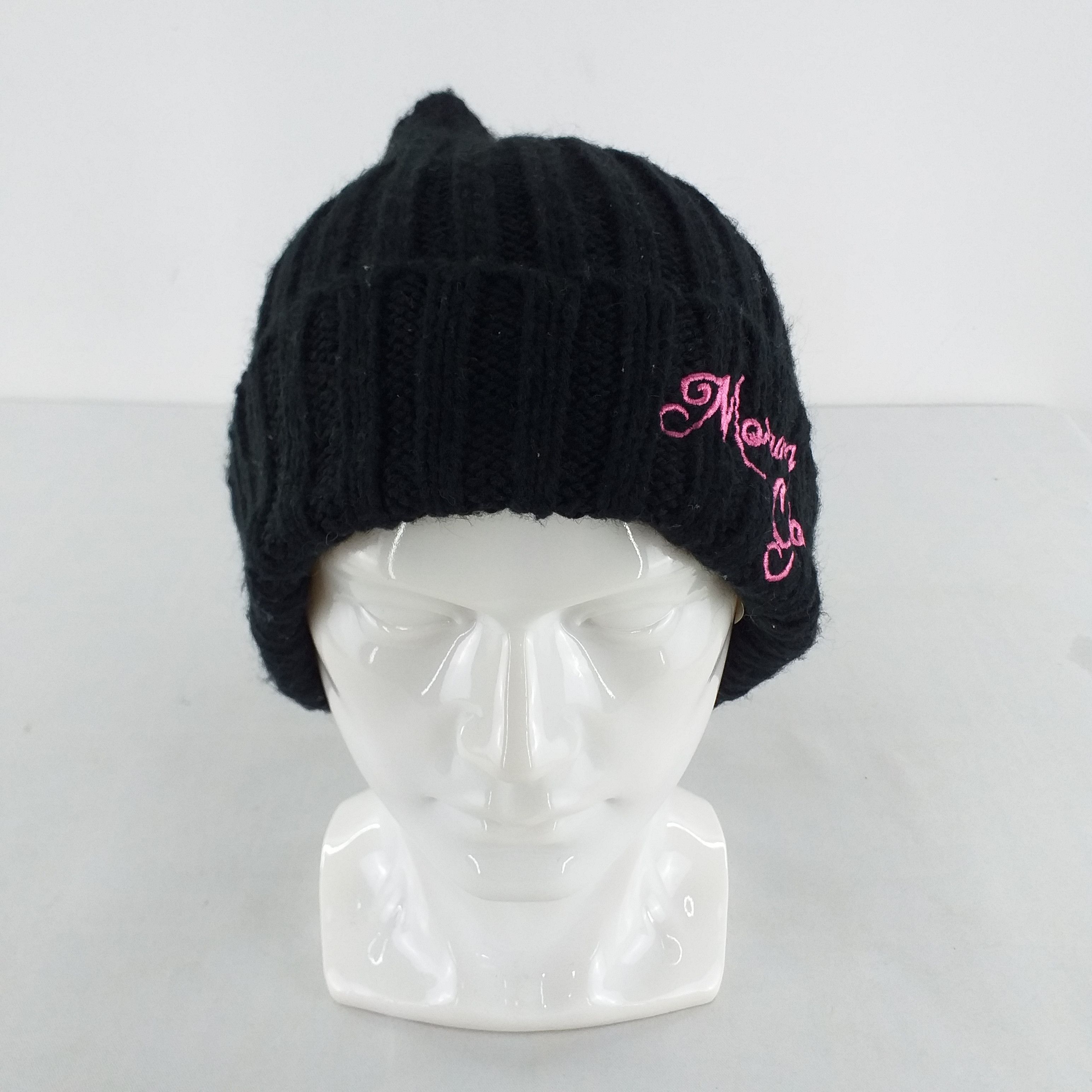 Morning Glow Embroidery Snow Cap Beanie Hat -BN442