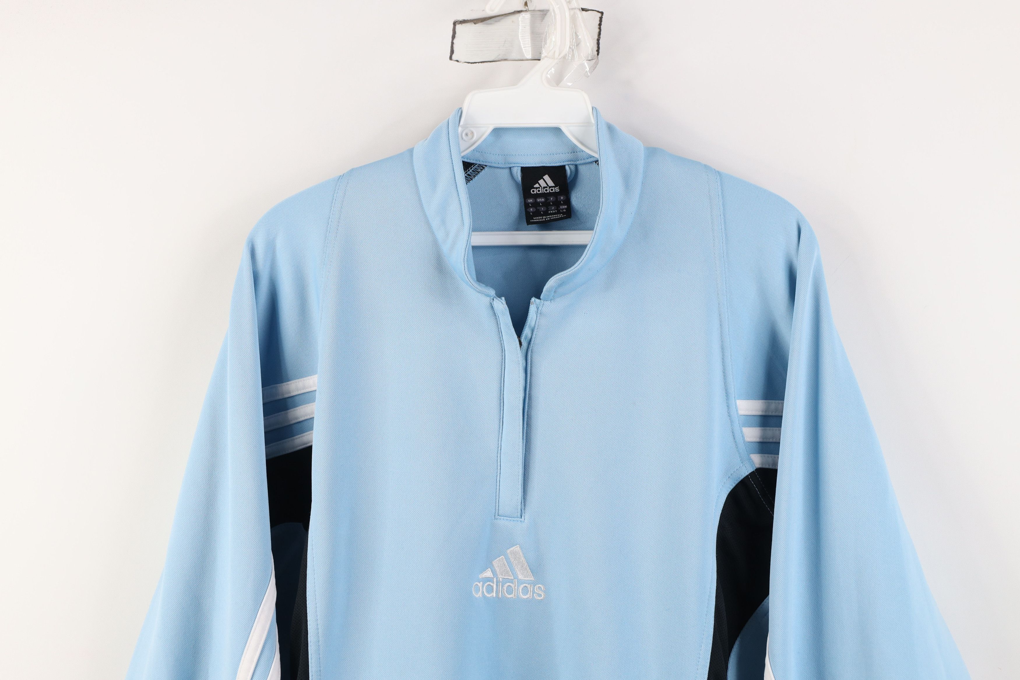 Adidas Vintage Adidas Logo Knit Pullover Jacket Soccer Argentina Size US L / EU 52-54 / 3 - 2 Thumbnail
