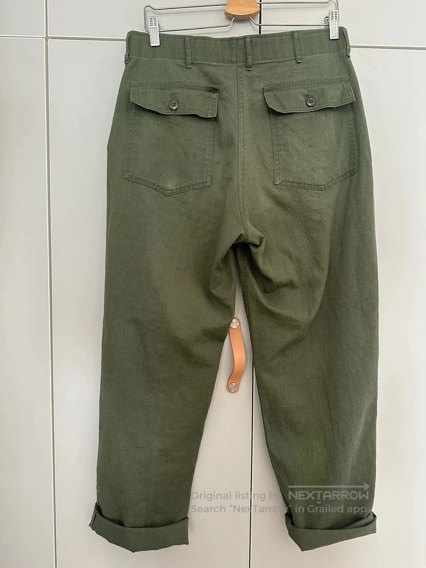 Vintage Vintage 60s OG107 Military Pants. Size US 33 - 2 Thumbnail