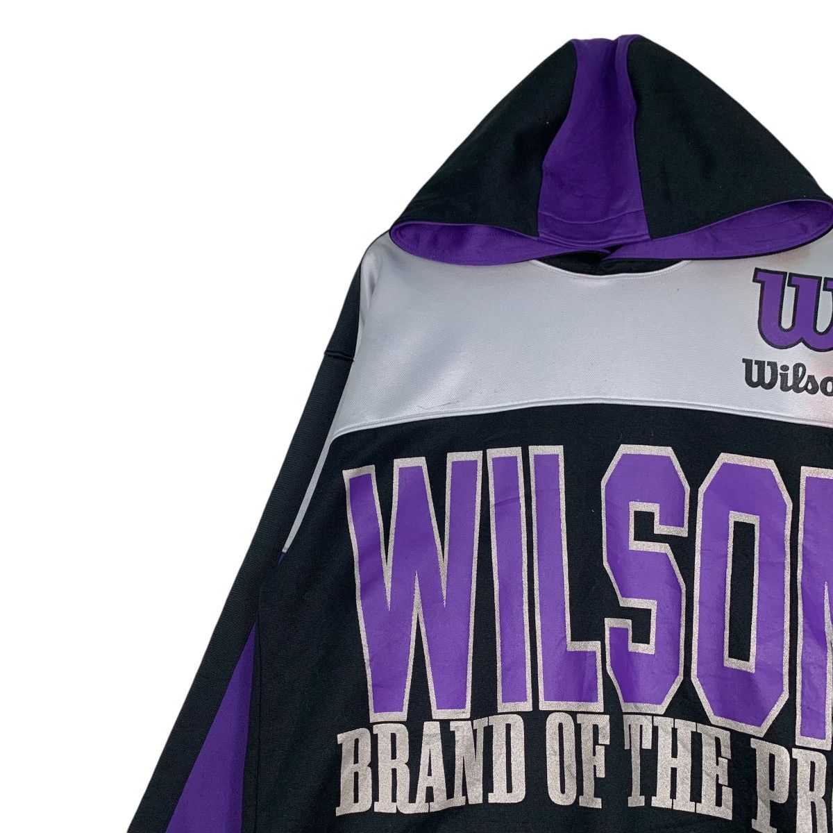 Wilson WILSON Big Logo Pullover Hoodies Polyester #1235-C56 Size US L / EU 52-54 / 3 - 6 Thumbnail
