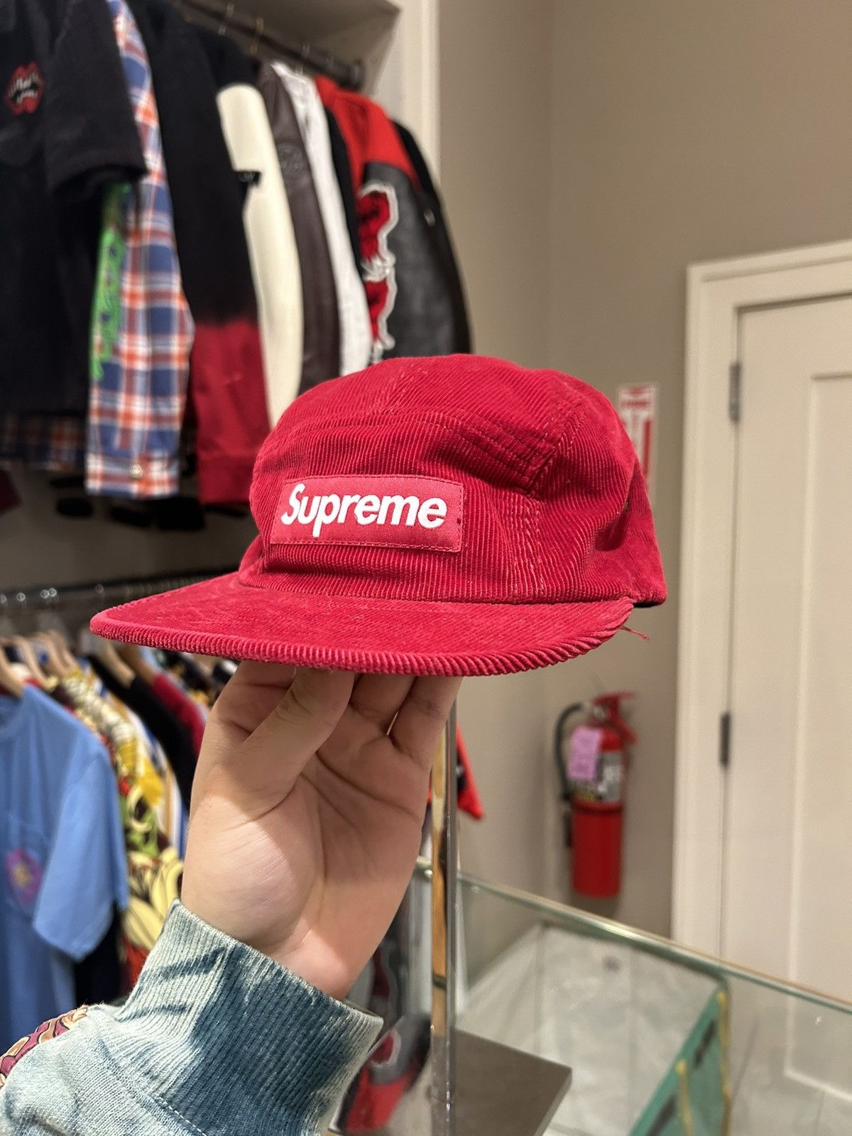 Supreme Supreme Corduroy Camp Cap Size ONE SIZE - 1 Thumbnail