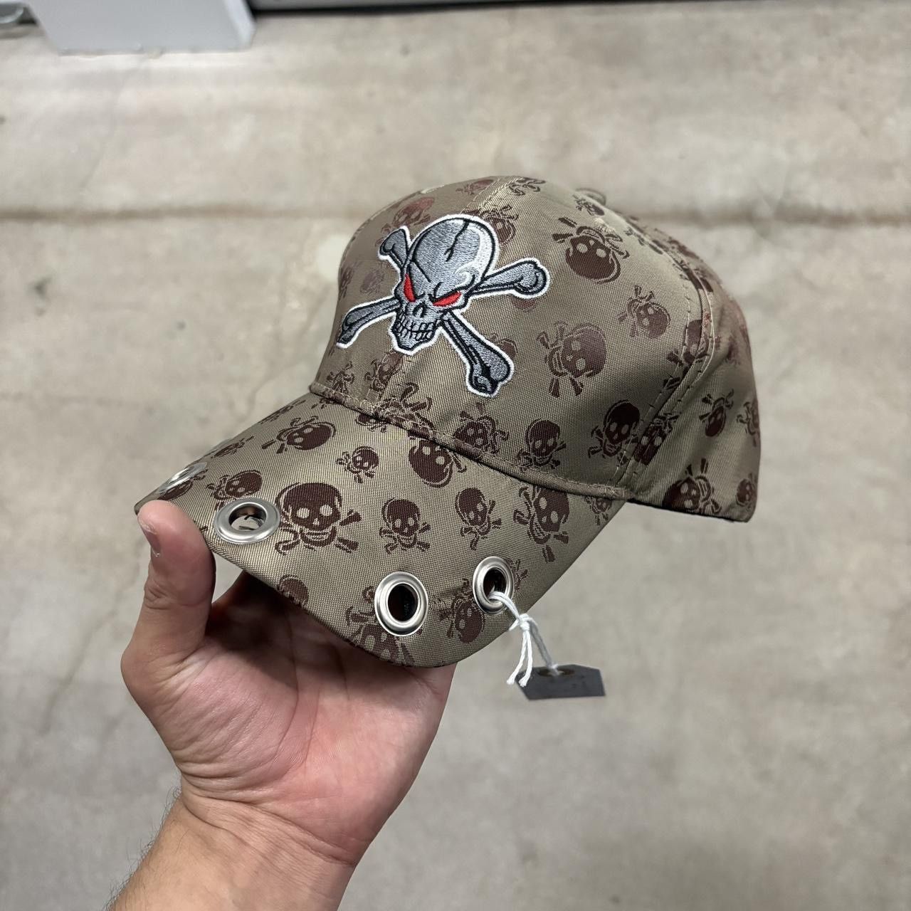Other Double Damage X Skull & Crossbones Punk Dad Hat Size ONE SIZE - 2 Thumbnail