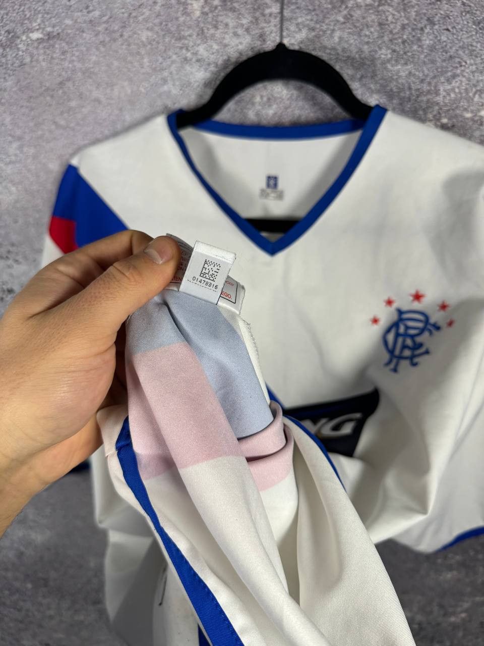 Diadora × Vintage Vintage Rangers 2004/05 Diadora Soccer Jersey Large Size US L / EU 52-54 / 3 - 12 Thumbnail