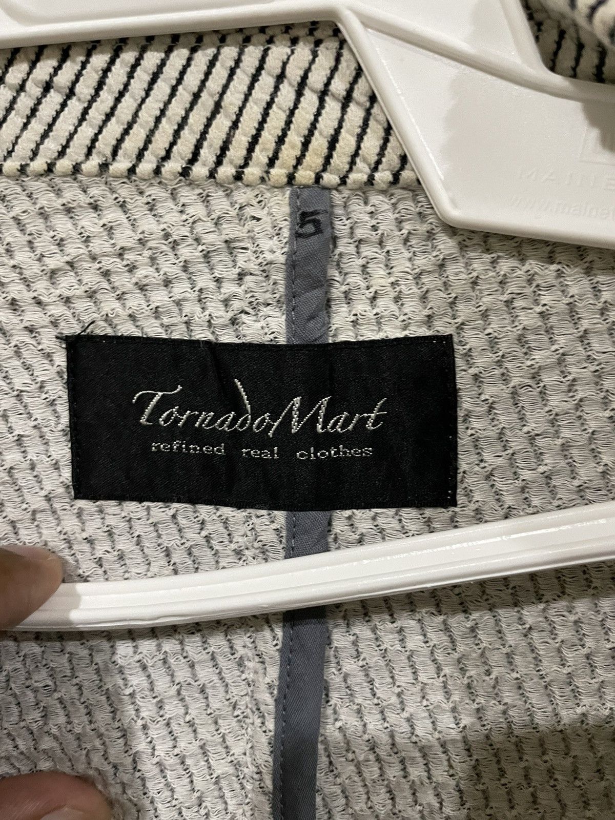 Japanese Brand Tornado Mart Collar Shape Adjuster Liner Half Sleeve Jacket Size M / US 6-8 / IT 42-44 - 16 Thumbnail