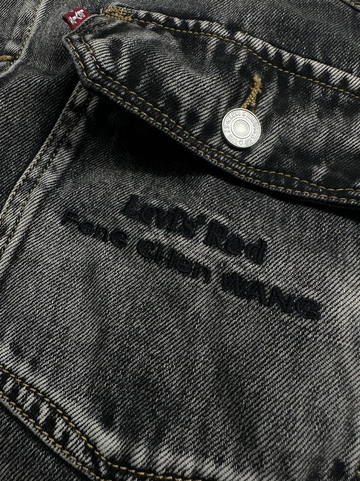 Feng Chen Wang × Levi's FENG CHEN WANG Blue & Black Levi's Edition Denim Oversized Size US L / EU 52-54 / 3 - 8 Thumbnail