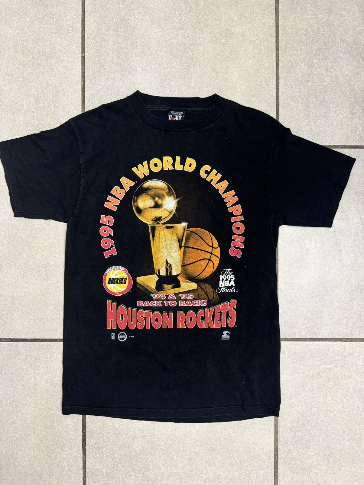 Vintage 1995 houston rockets champions tre Size US L / EU 52-54 / 3 - 1 Thumbnail