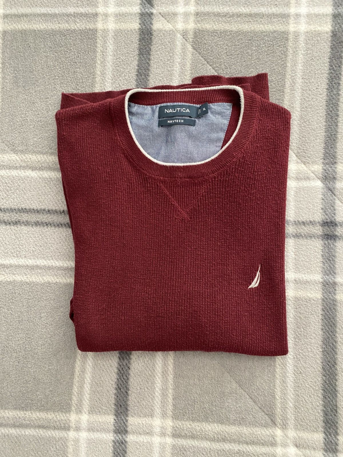 Nautica Nautica Navtech Sweater Size US XL / EU 56 / 4 - 7 Thumbnail