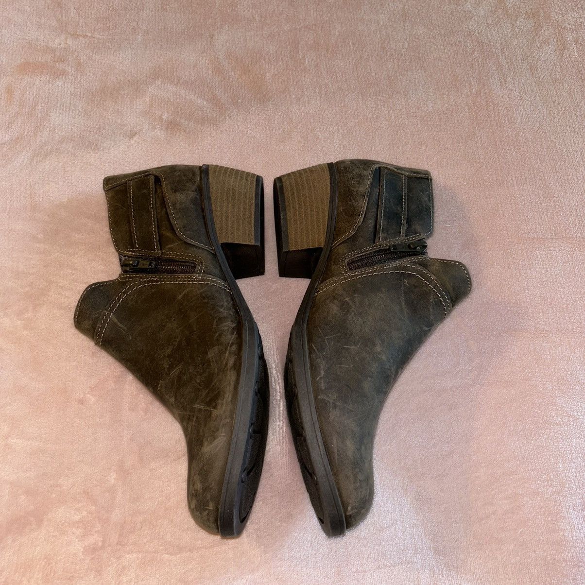 Clarks Clarks Charlten Grace brown leather booties 8.5 Size US 8.5 / IT 38.5 - 3 Thumbnail